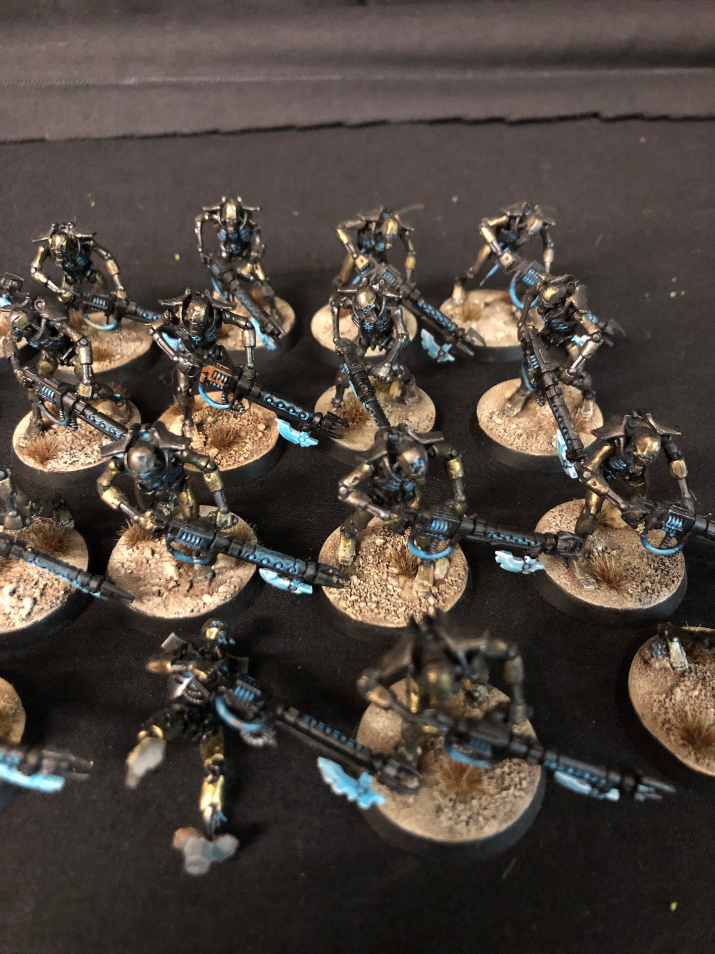 20x Necron Warriors + 2x Scarab Swarms #690 Well Painted Necrons Warhammer 40k