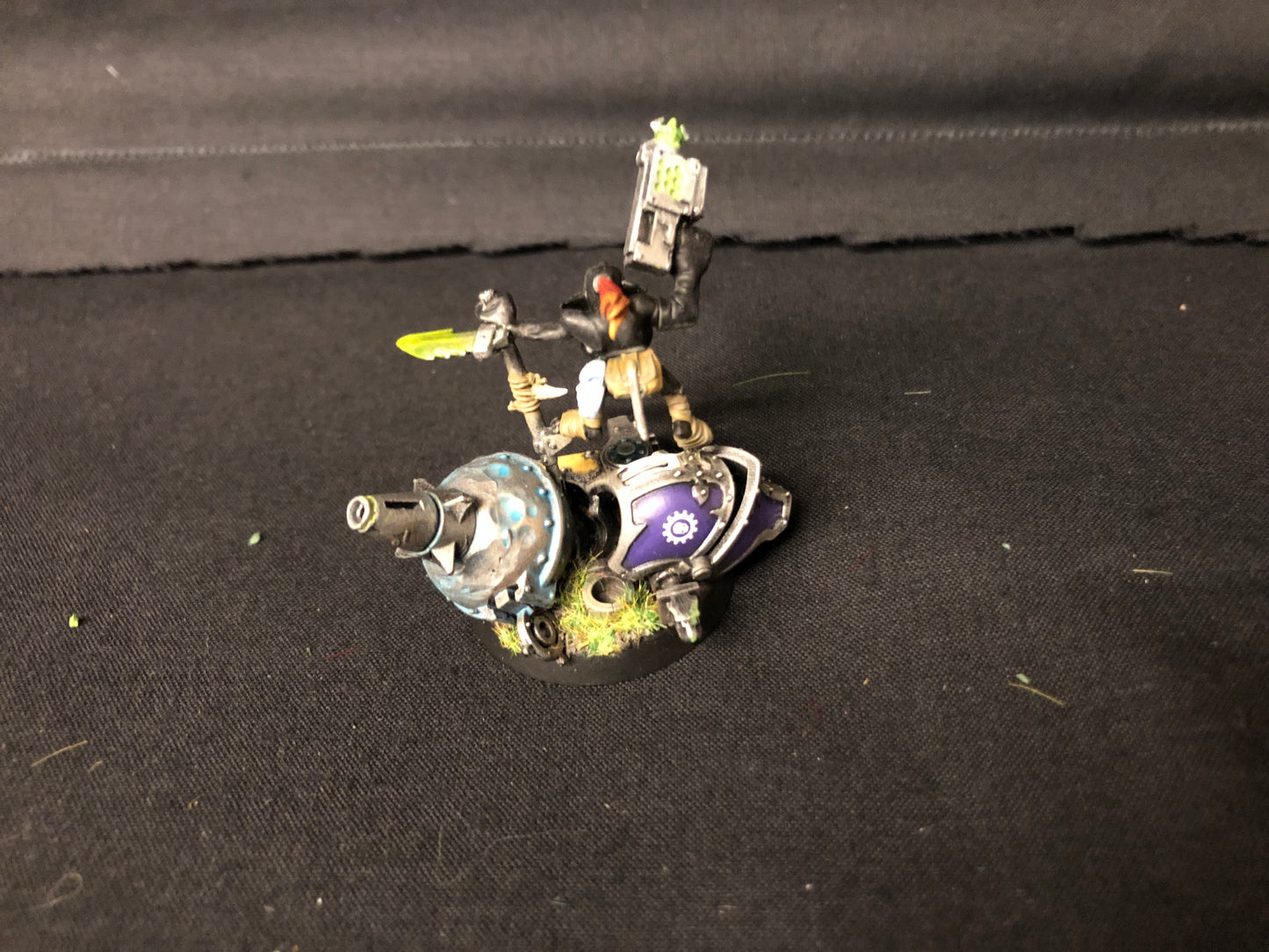 6x Ork Bombs Objective Markers #703 Very Well Painted Orks