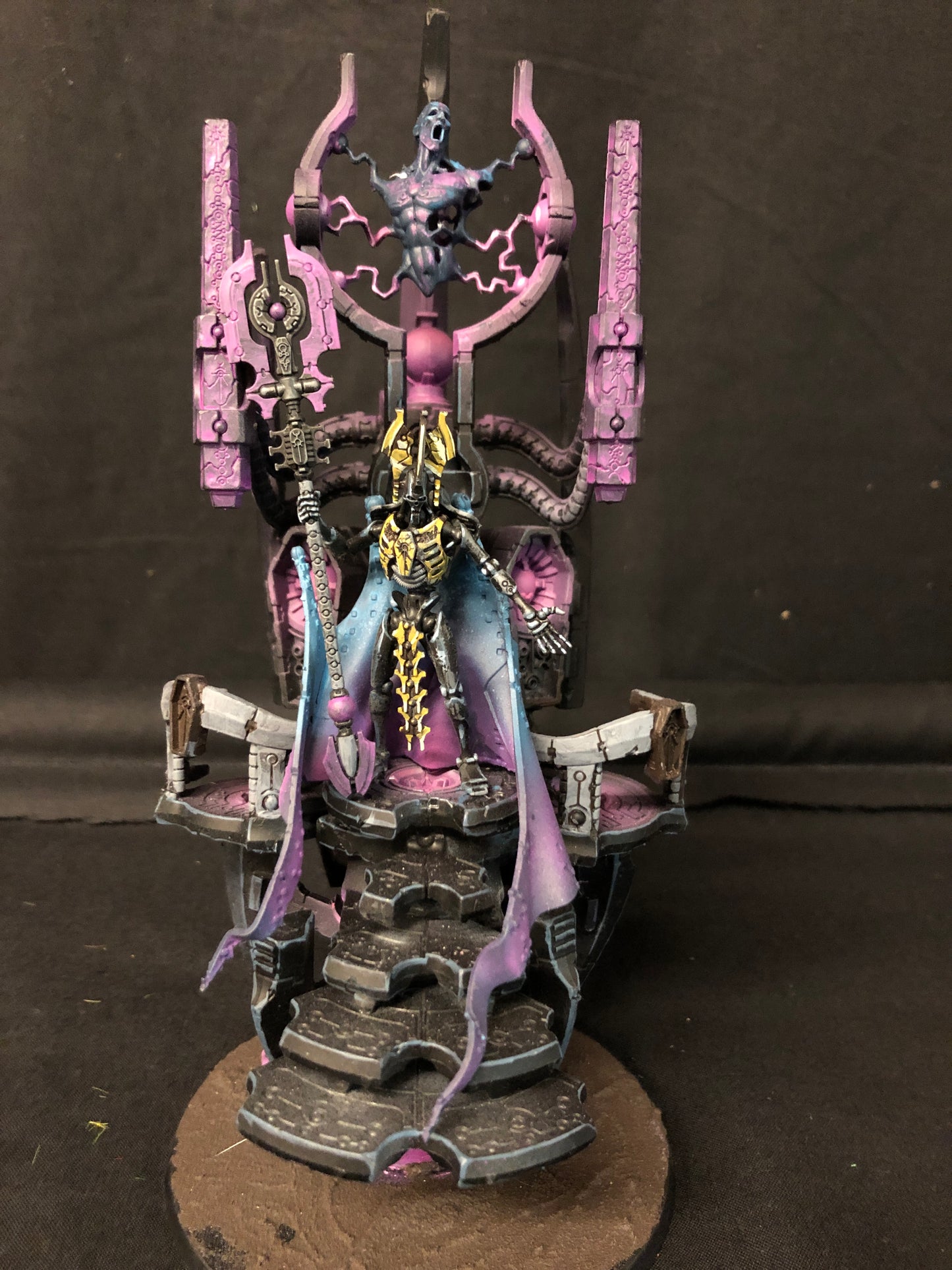 Szarekh, The Silent King #709 Very Well Painted Necrons Warhammer 40k