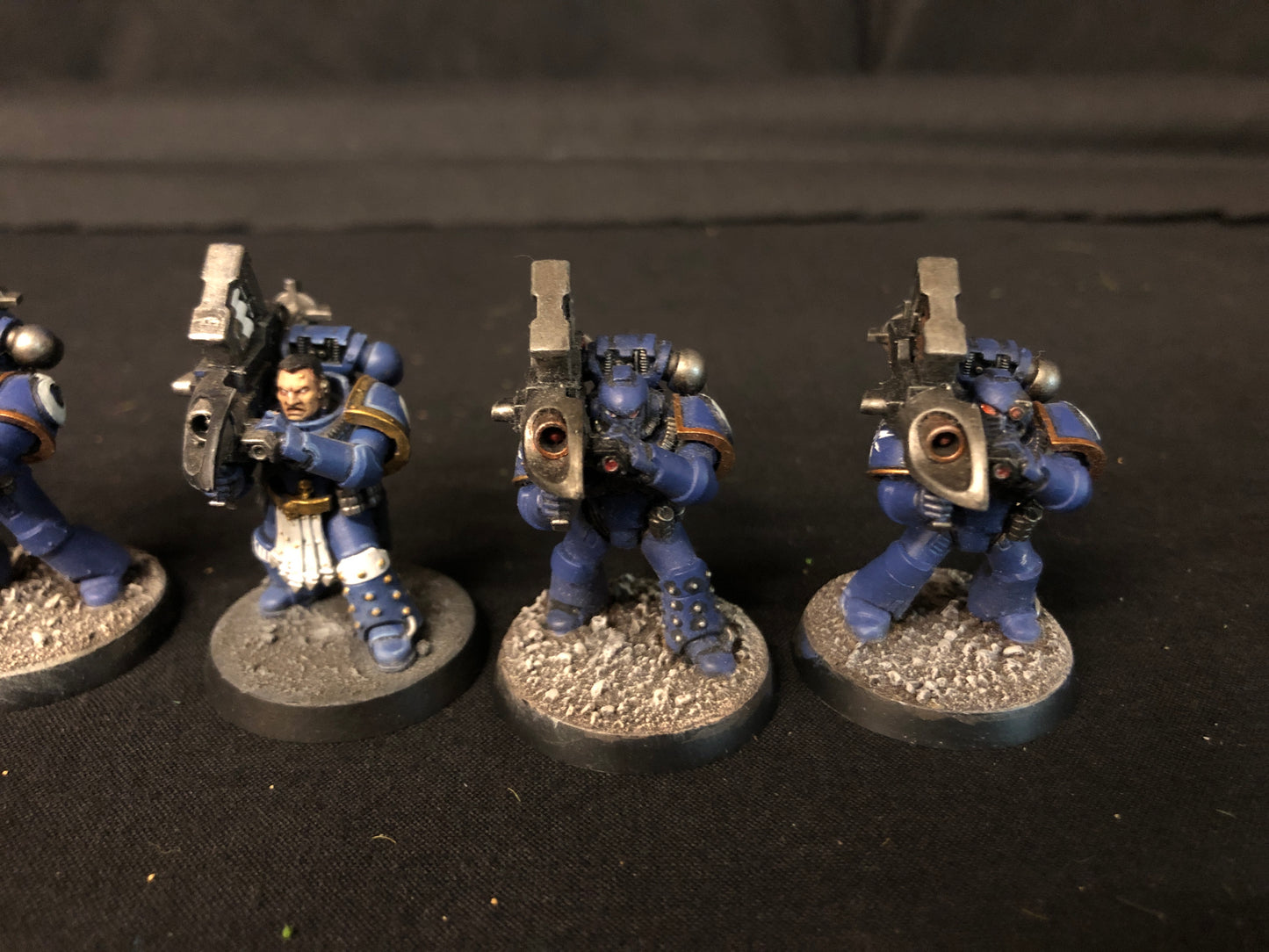 5x Tactical Marines Missle Squad #725 Well Painted Space Marines Warhammer 40k