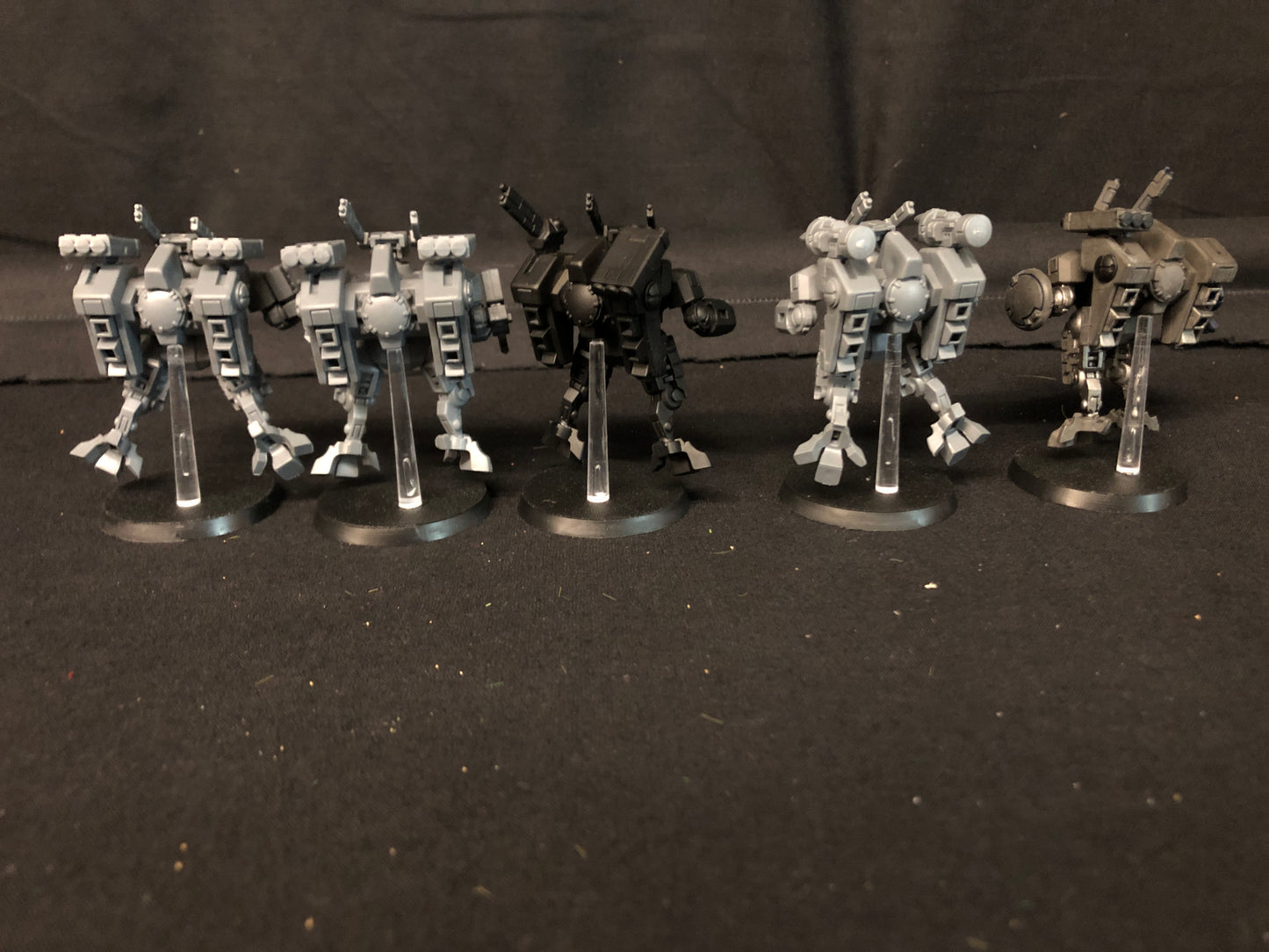 5x XV8 Crisis Battlesuits #730 Tau T'au Empire Warhammer 40k