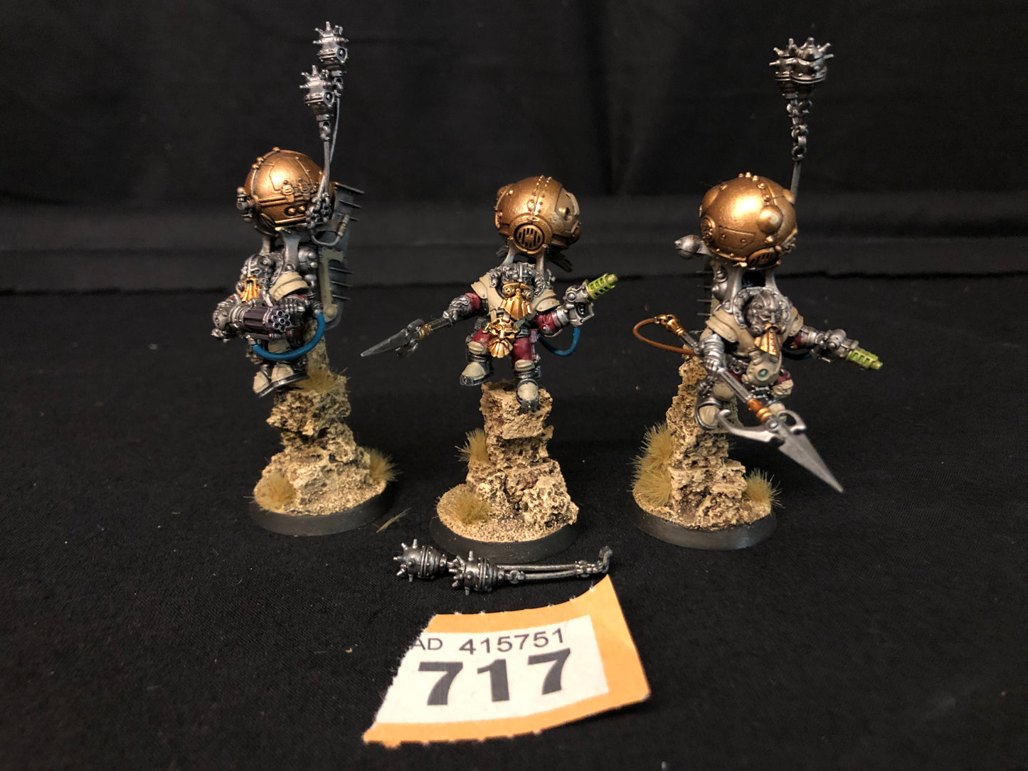 3x Skywardens #717 Well Painted Kharadron Overlords AOS Warhammer 40k