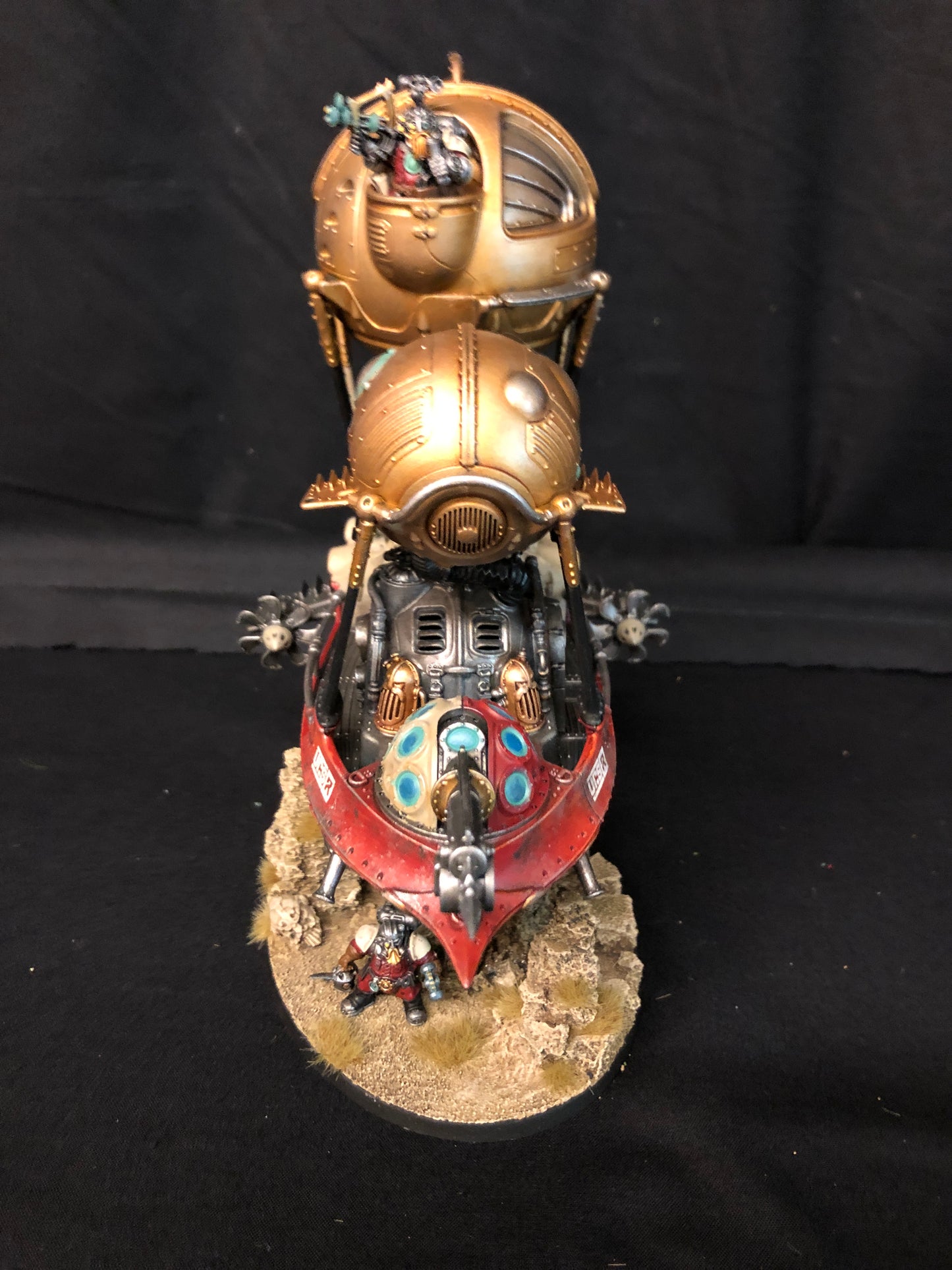 Arkanaut Frigate #719 Well Painted Kharadron Overlords AOS Warhammer 40k
