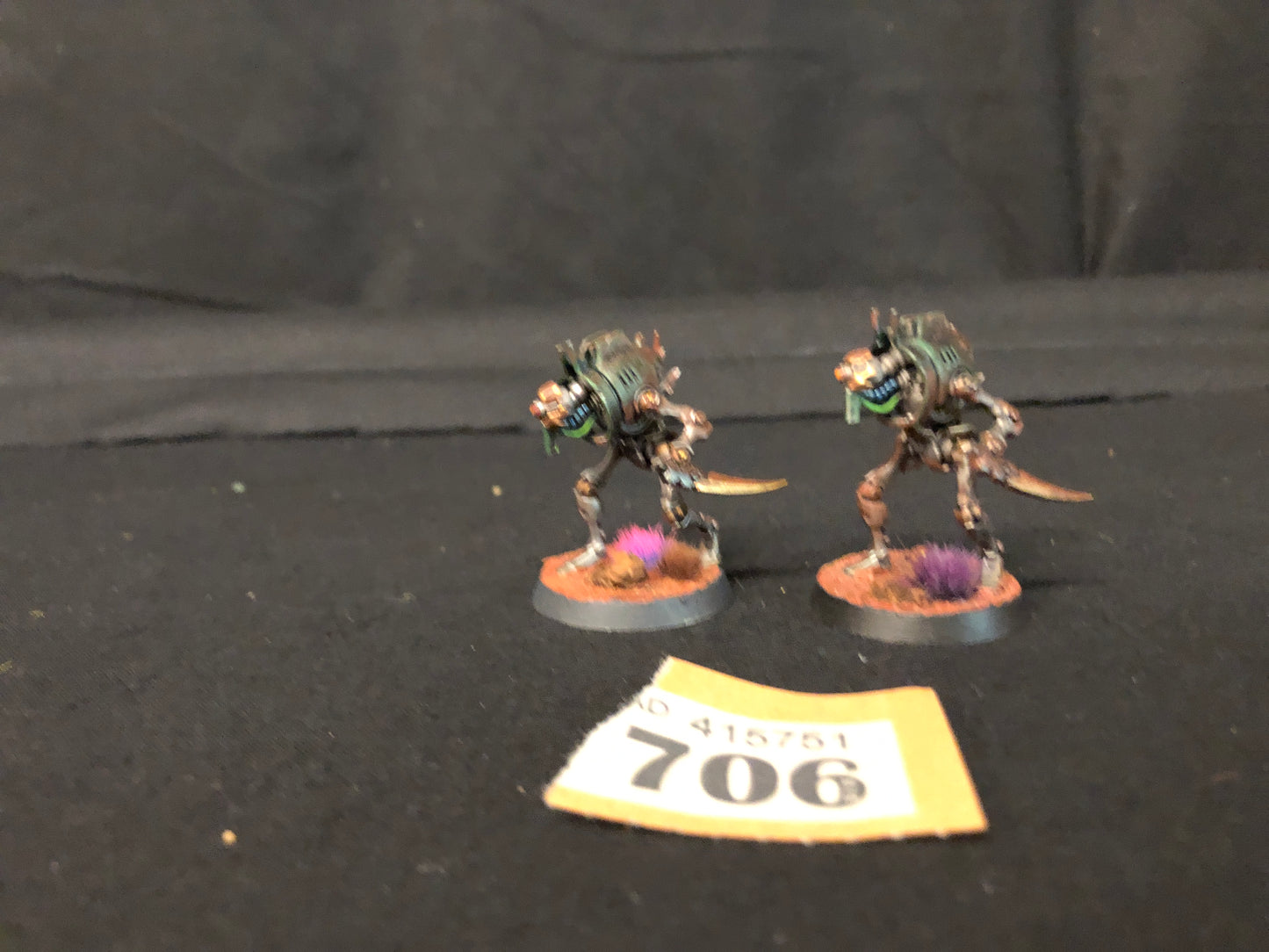 2x Cryptothralls #706 Well Painted Necrons Warhammer 40k