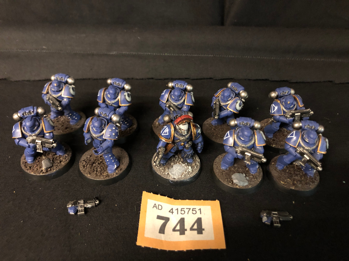 10x Tactical Marines #744 Horus Heresy Very Well Painted Space Marines Warhammer 40k