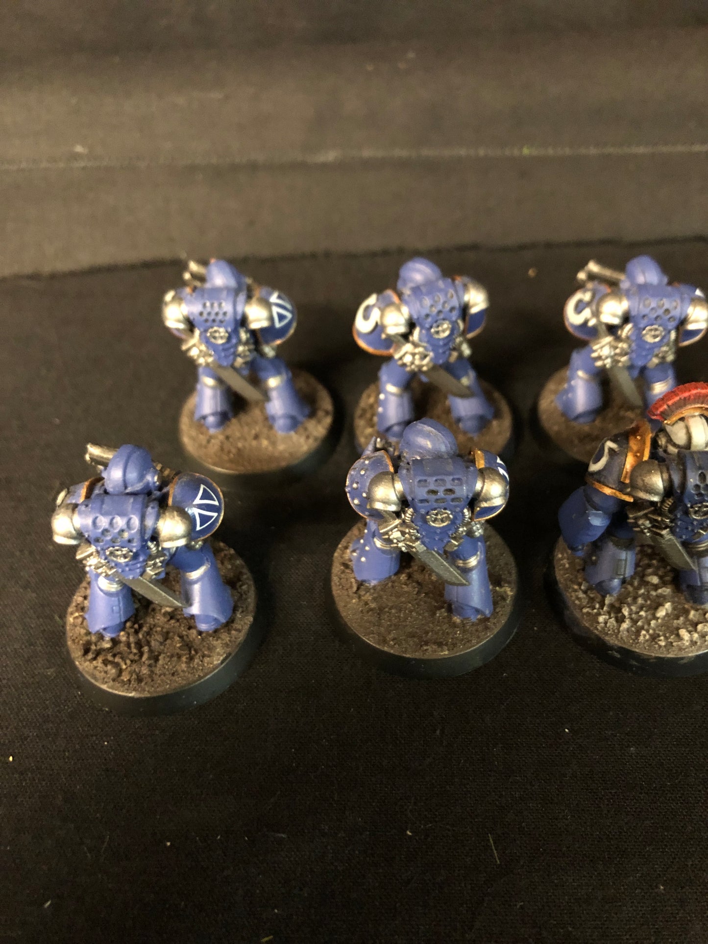 10x Tactical Marines #744 Horus Heresy Very Well Painted Space Marines Warhammer 40k