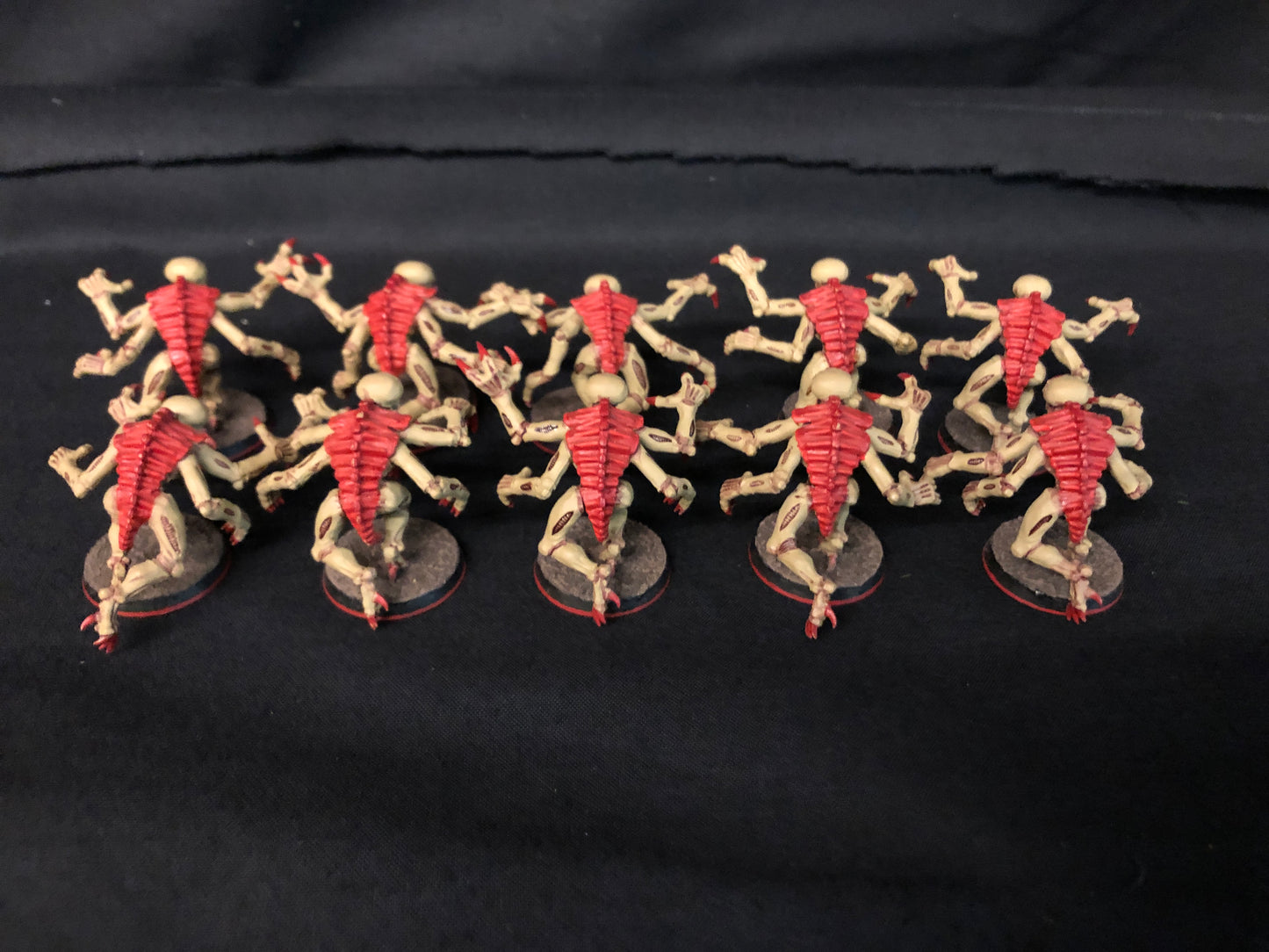 10x Genestealers Brood #731 Well Painted Tyranids Warhammer 40k