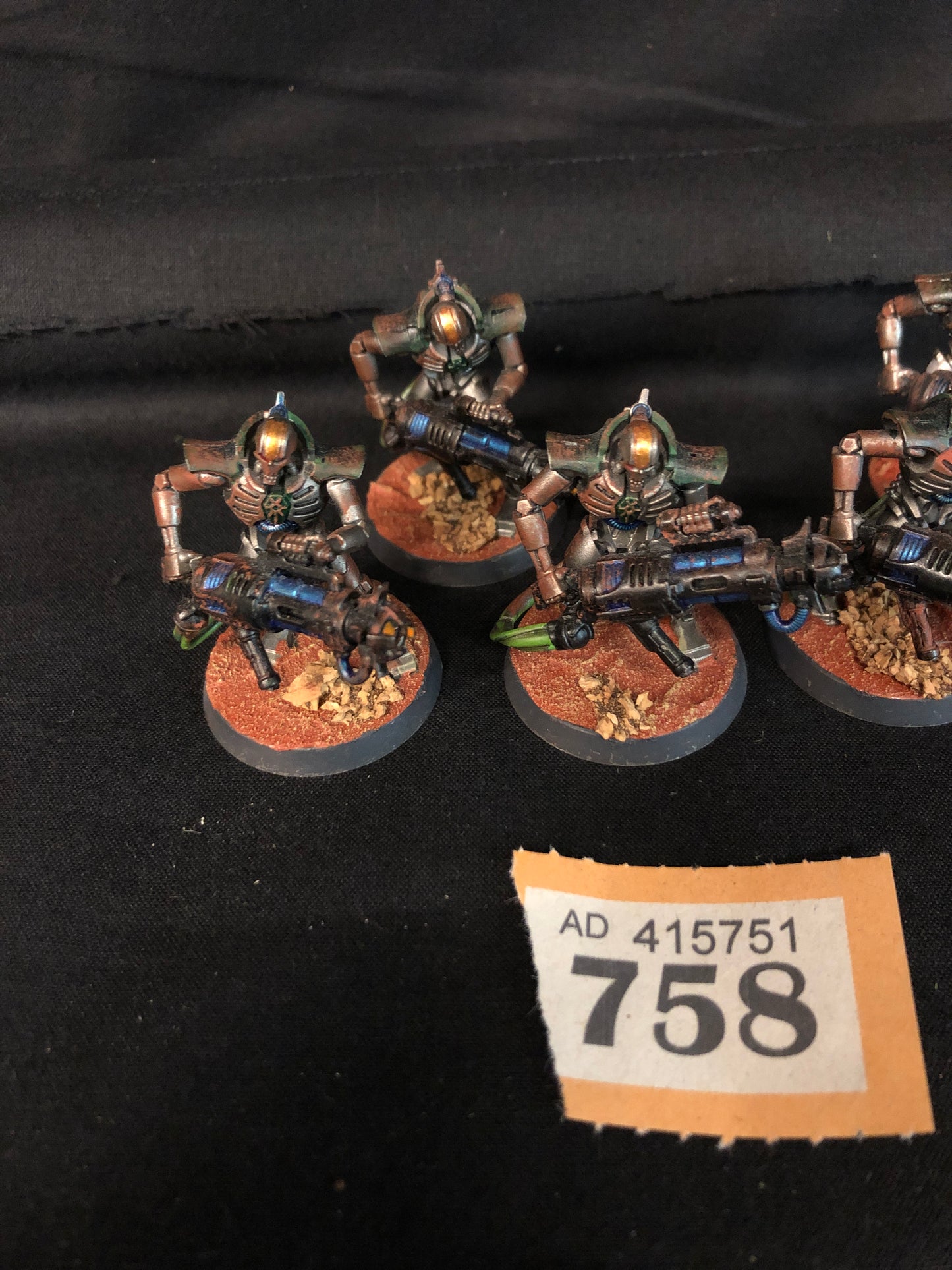 6x Immortals #758 Well Painted Necrons Warhammer 40k
