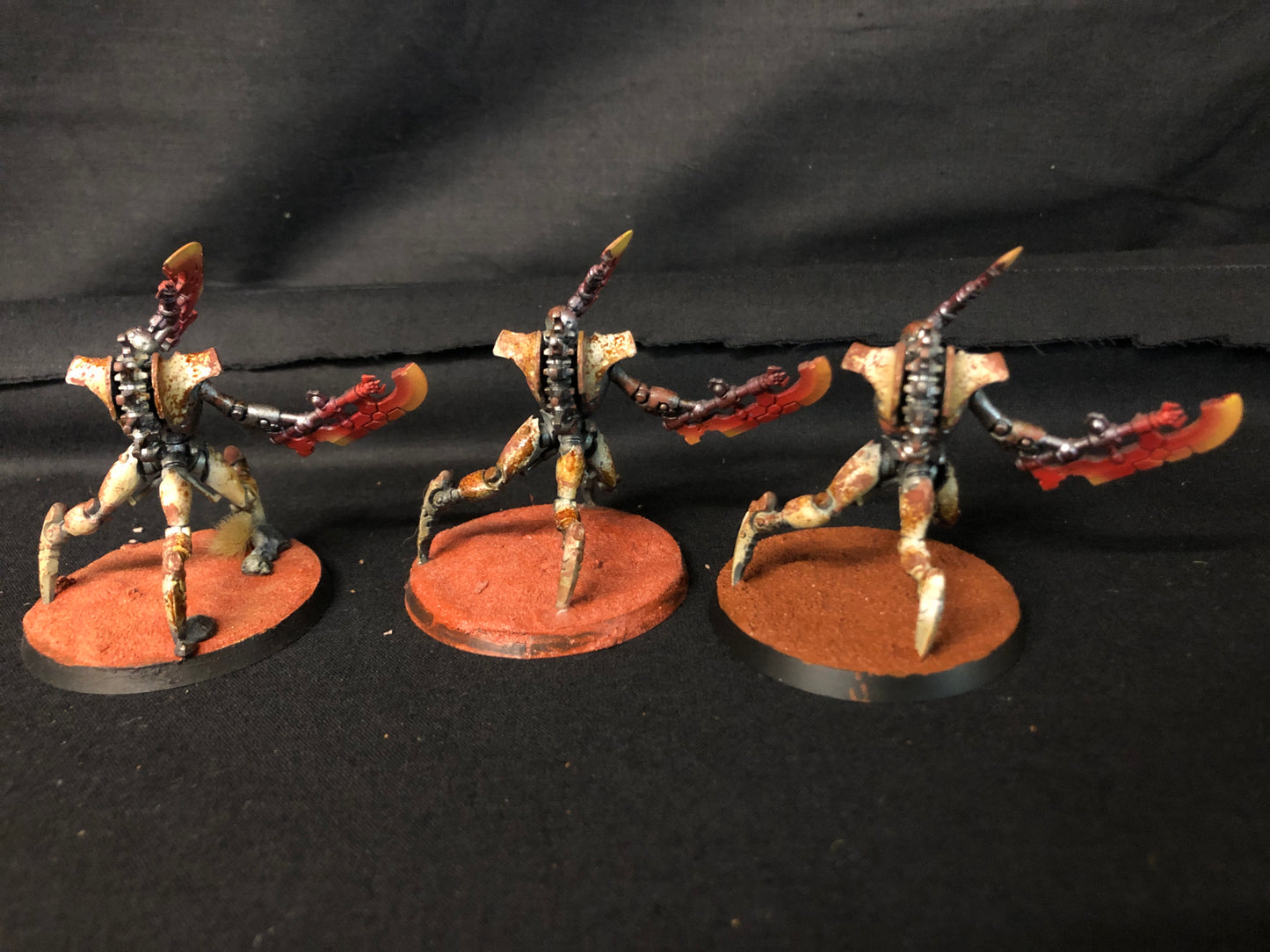 3x Skorepkh Destroyers #756 Well Painted Necrons Warhammer 40k