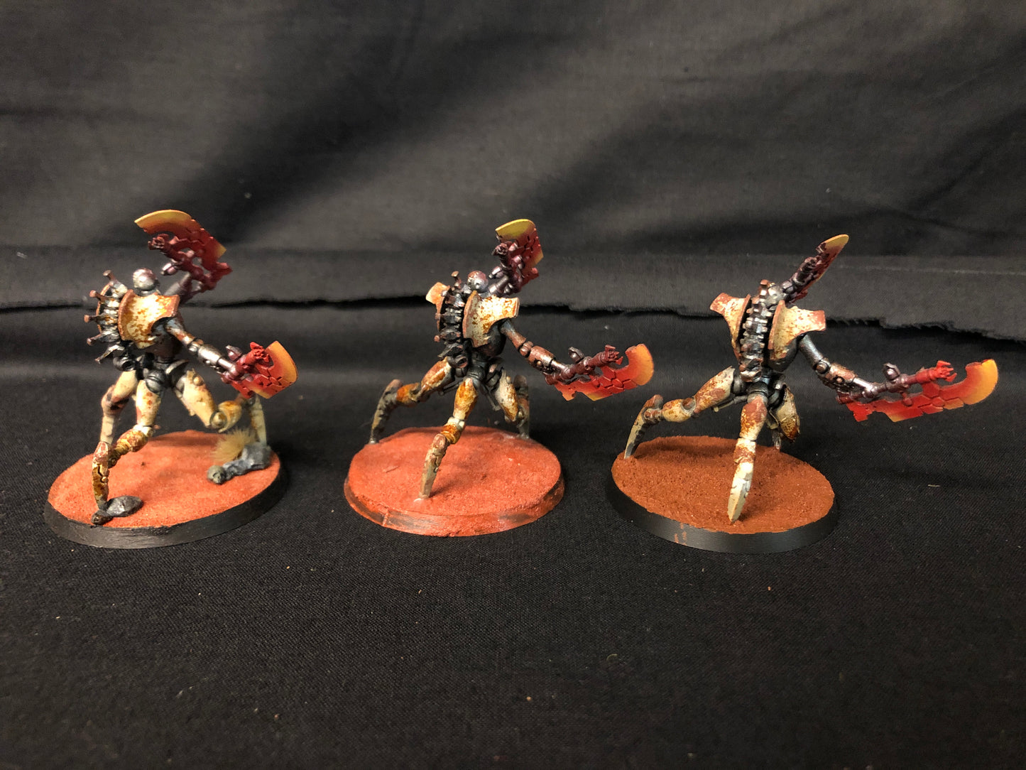 3x Skorepkh Destroyers #756 Well Painted Necrons Warhammer 40k