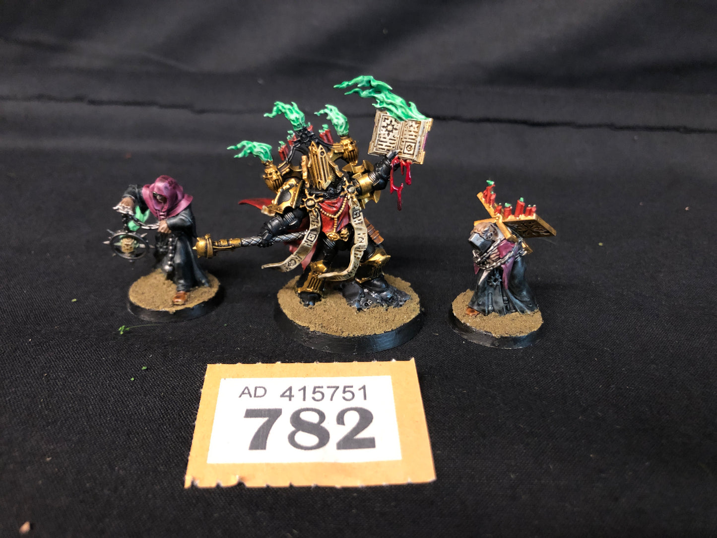 Dark Apostle #782 Very Well Painted Chaos Space Marines Warhammer 40k