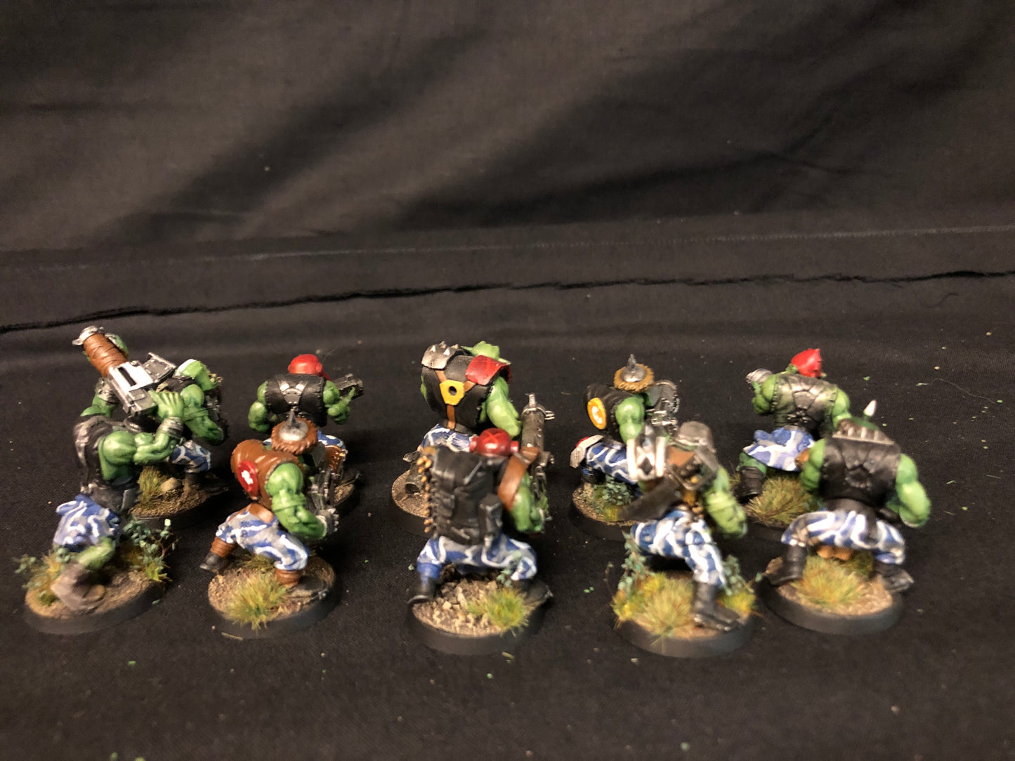 10x Boyz #799 VERY Well Painted Orks Warhammer 40k