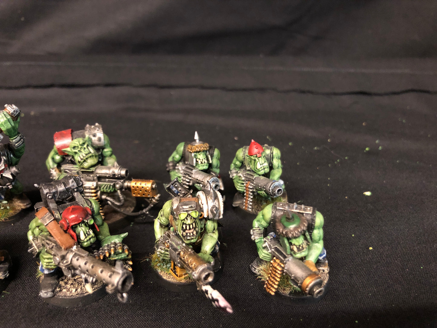 10x Boyz #799 VERY Well Painted Orks Warhammer 40k