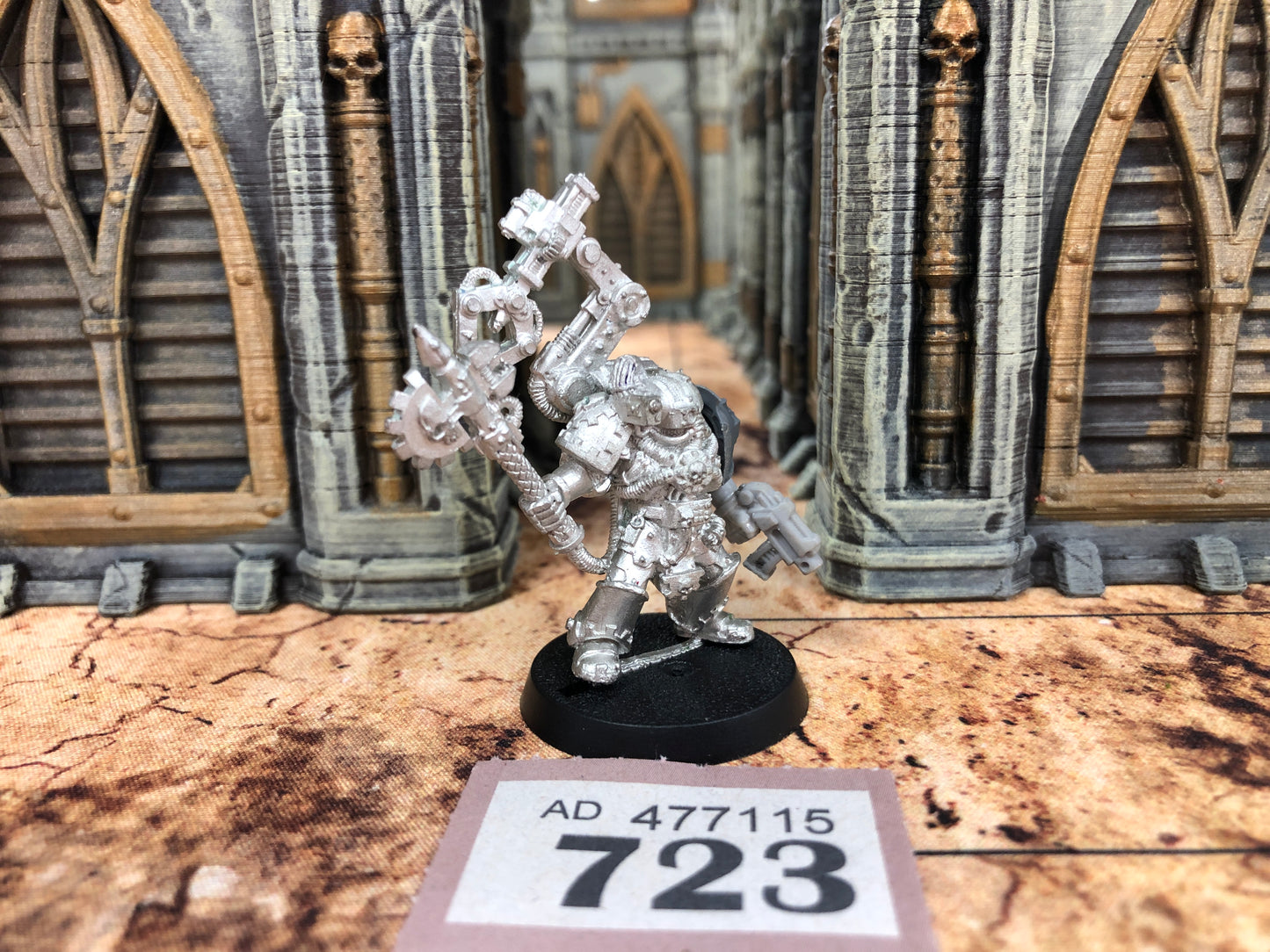 OOP Metal Tech Marine #723 Space Marines Warhammer 40k