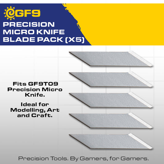 Precision Micro Knife Blade Pack x5