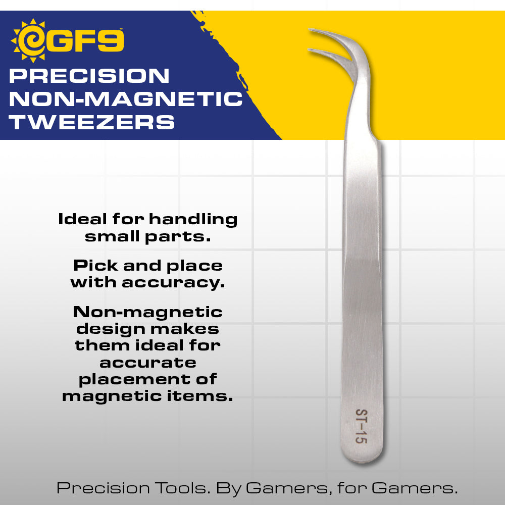 Precision Non-Magnetic Tweezers