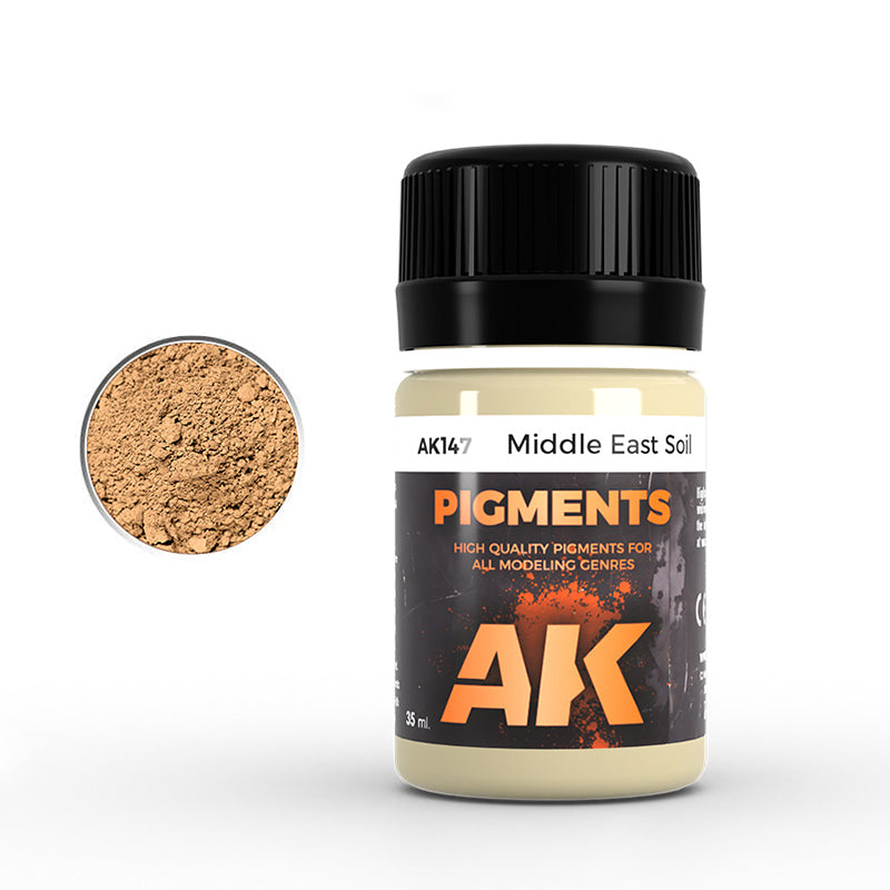 AK Weathering Paints - Middle East Soil Pigment