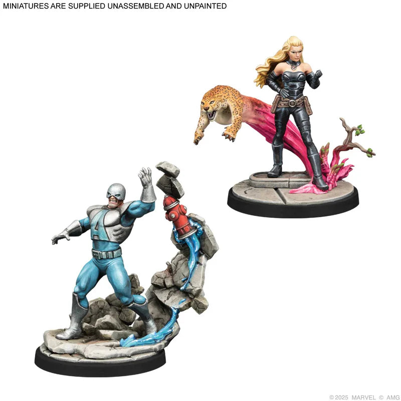 Marvel Crisis Protocol - Avalanche, Exodus And Lady Mastermind