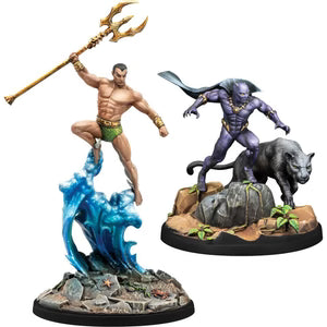 Marvel Crisis Protocol - Black Panther, Chosen Of Bast & Namor And The Sub Mariner