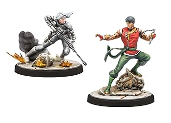 Marvel Crisis Protocol - Shang Chi And Silver Sable