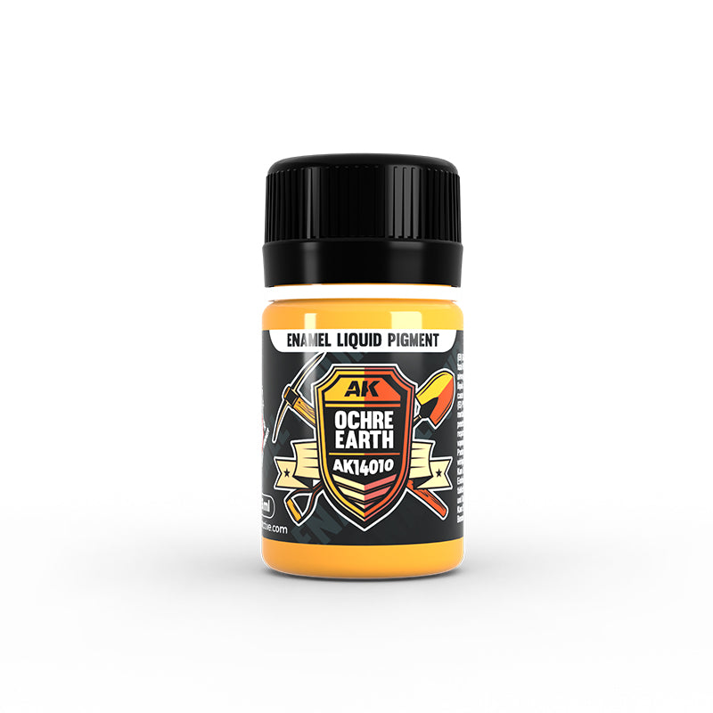 AK Weathering Paints - Ochre Earth Liquid Pigment