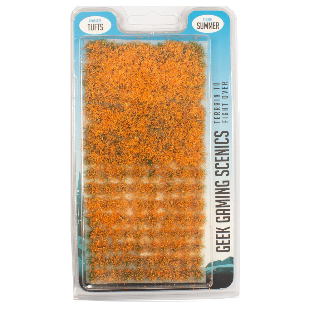 Flower Tufts - Orange
