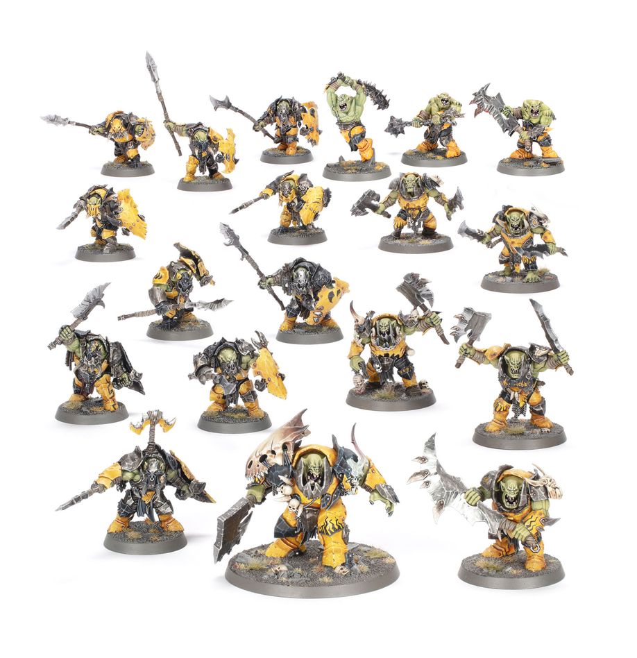 Spearhead - Orruk Warclans Ironjawz Bigmob