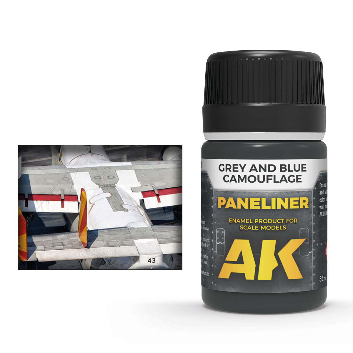 AK Weathering Paints - Grey & Blue Camouflage