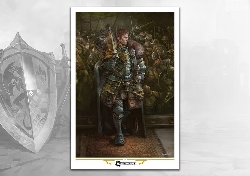 Conquest - Hundred Kingdoms: Prince Fredrik (Iconic Art Print)