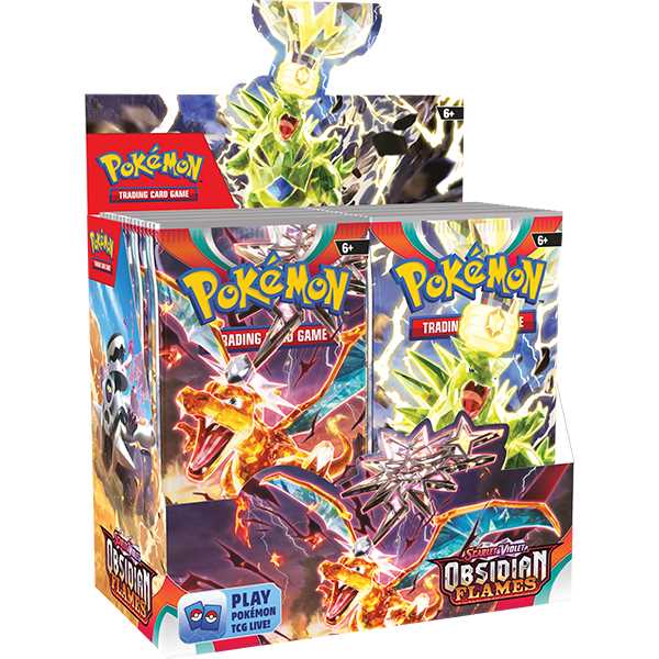 Pokémon TCG: Scarlet & Violet 3 Obsidian Flames - Full Booster Box