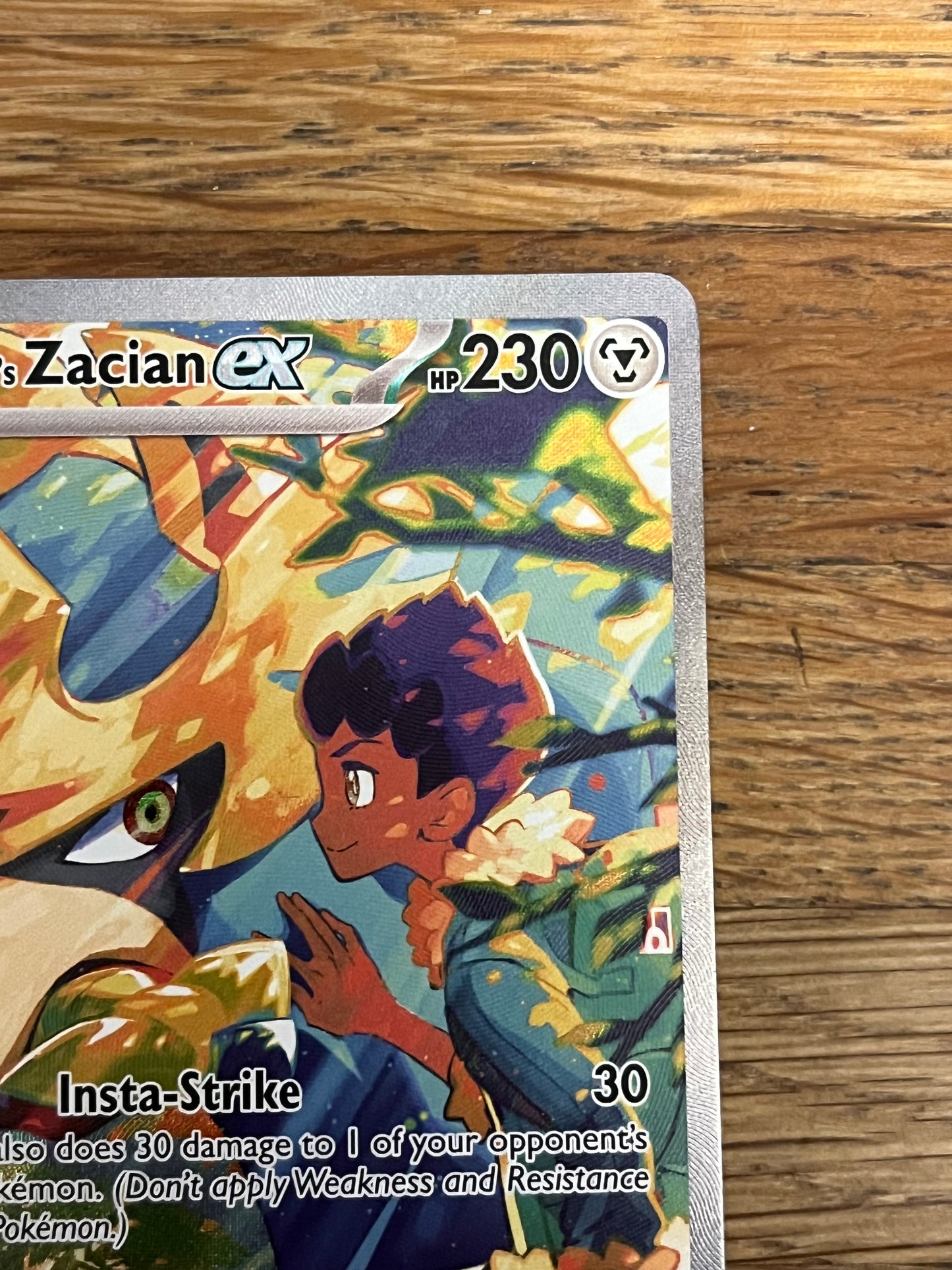 Hop's Zacian EX 186/159 Journey Together NM Single Pokémon Card