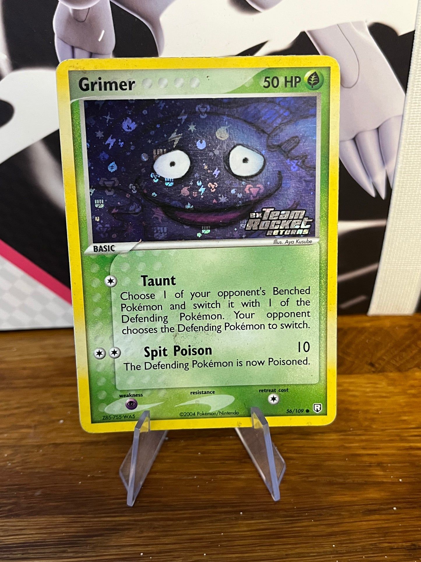 Grimer Holo Stamped 56/109 Team Rocket Returns LP Single Pokémon Card
