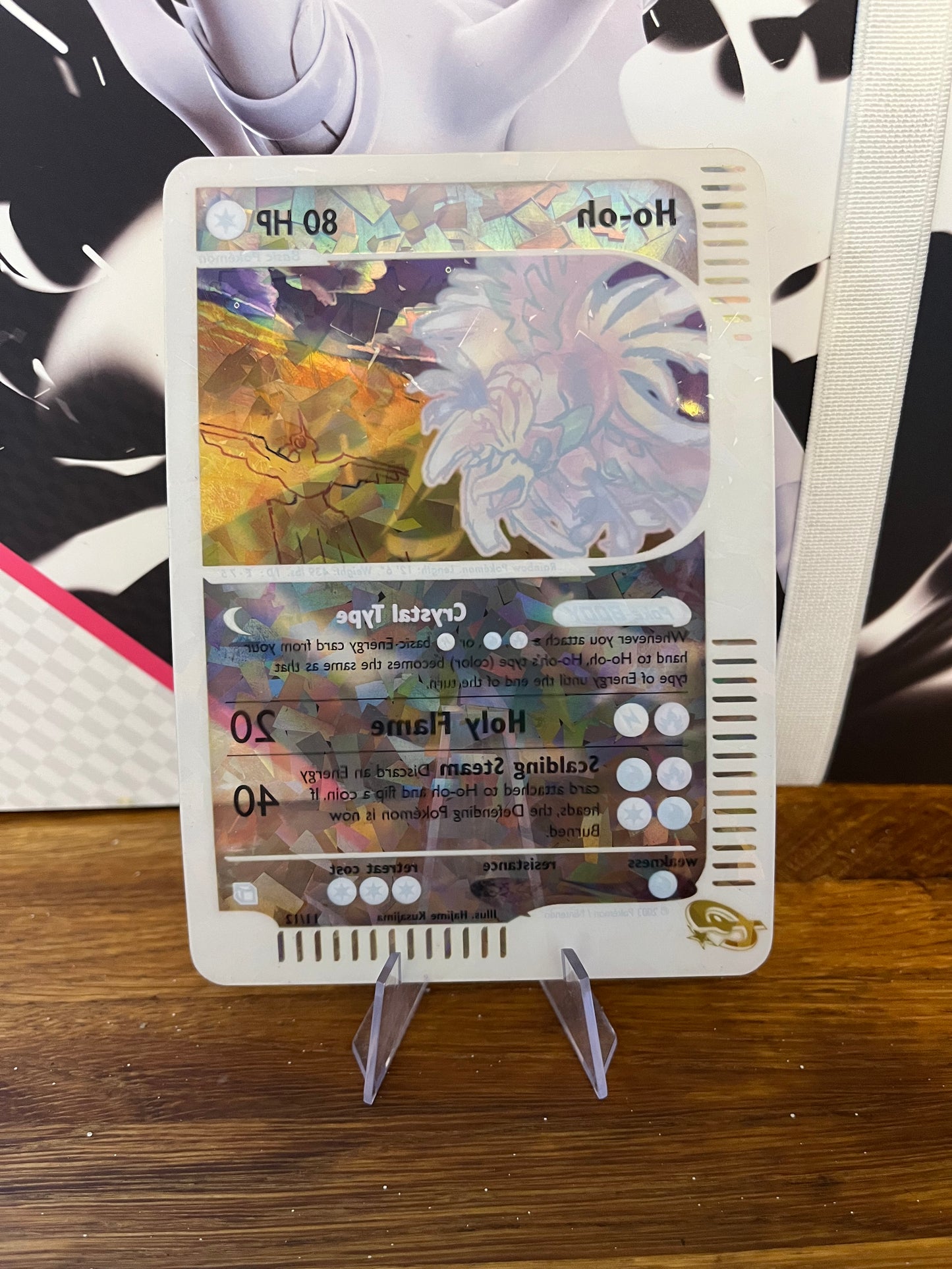 Ho-oh Crystal 11/12 Skyridge Box Topper Promo NM Single Pokémon Card