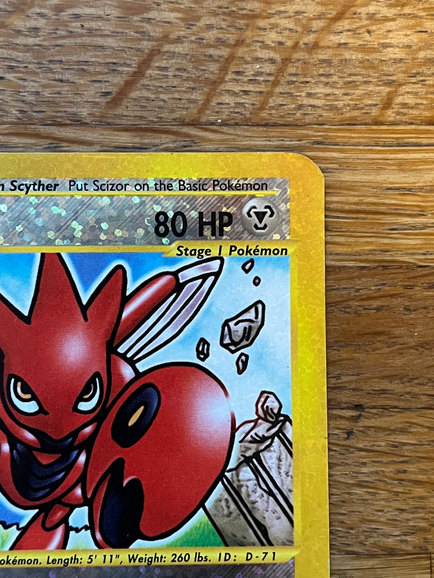 Scizor 7/12 Expedition Box Topper Promo HP Single Pokémon Card *Check Photos*