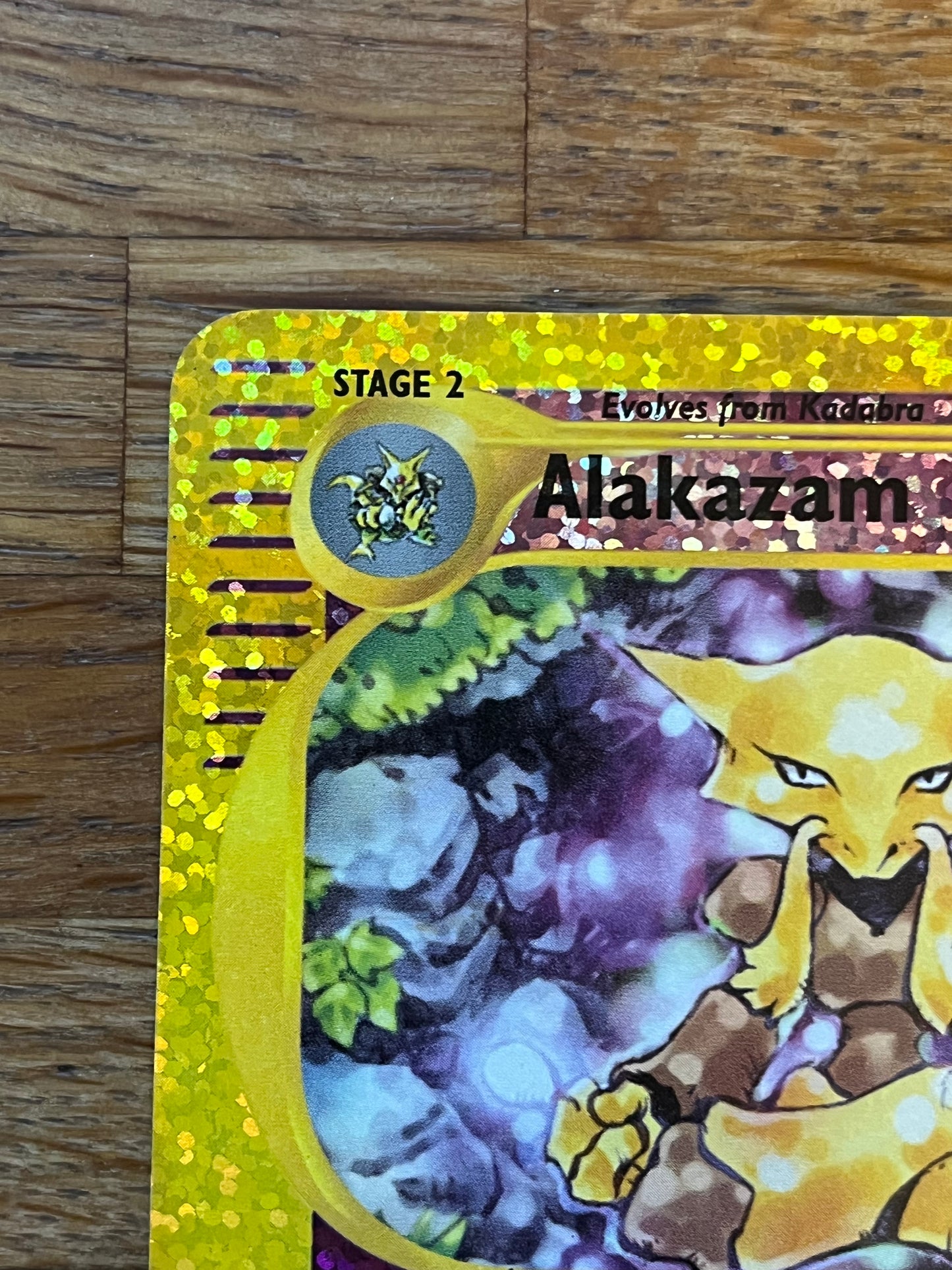 Alakazam 1/12 Expeditions Box Topper Promo NM Single Pokémon Card