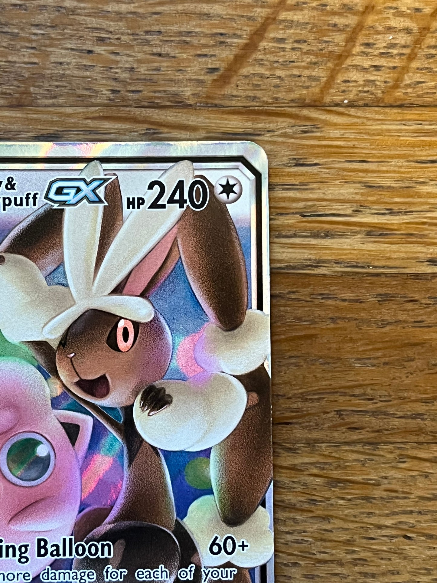 Mega Lopunny & Jigglypuff GX 165/236 Cosmic Eclipse NM Single Pokémon Card