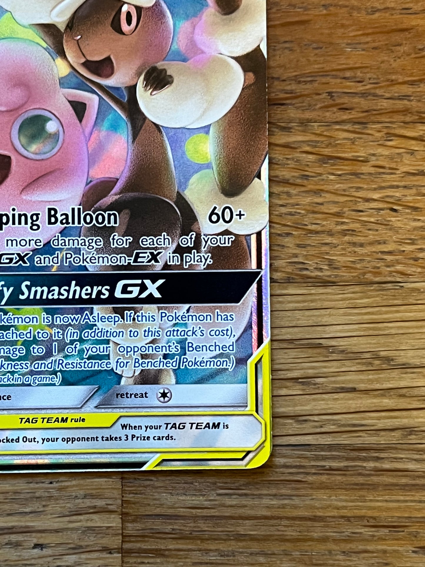 Mega Lopunny & Jigglypuff GX 165/236 Cosmic Eclipse NM Single Pokémon Card