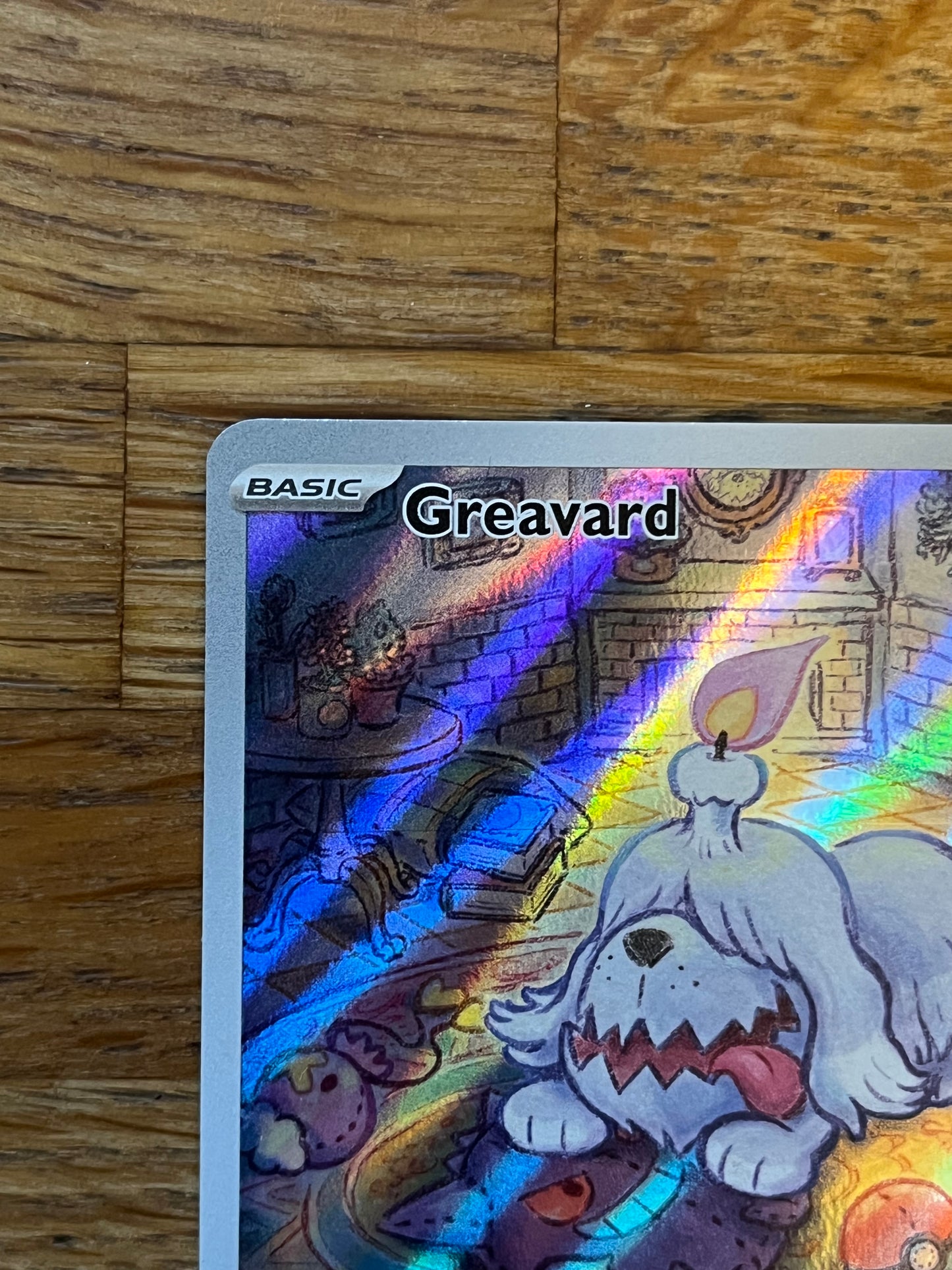 Greavard Illustration Rare 214/198 Scarlet & Violet NM Single Pokémon Card