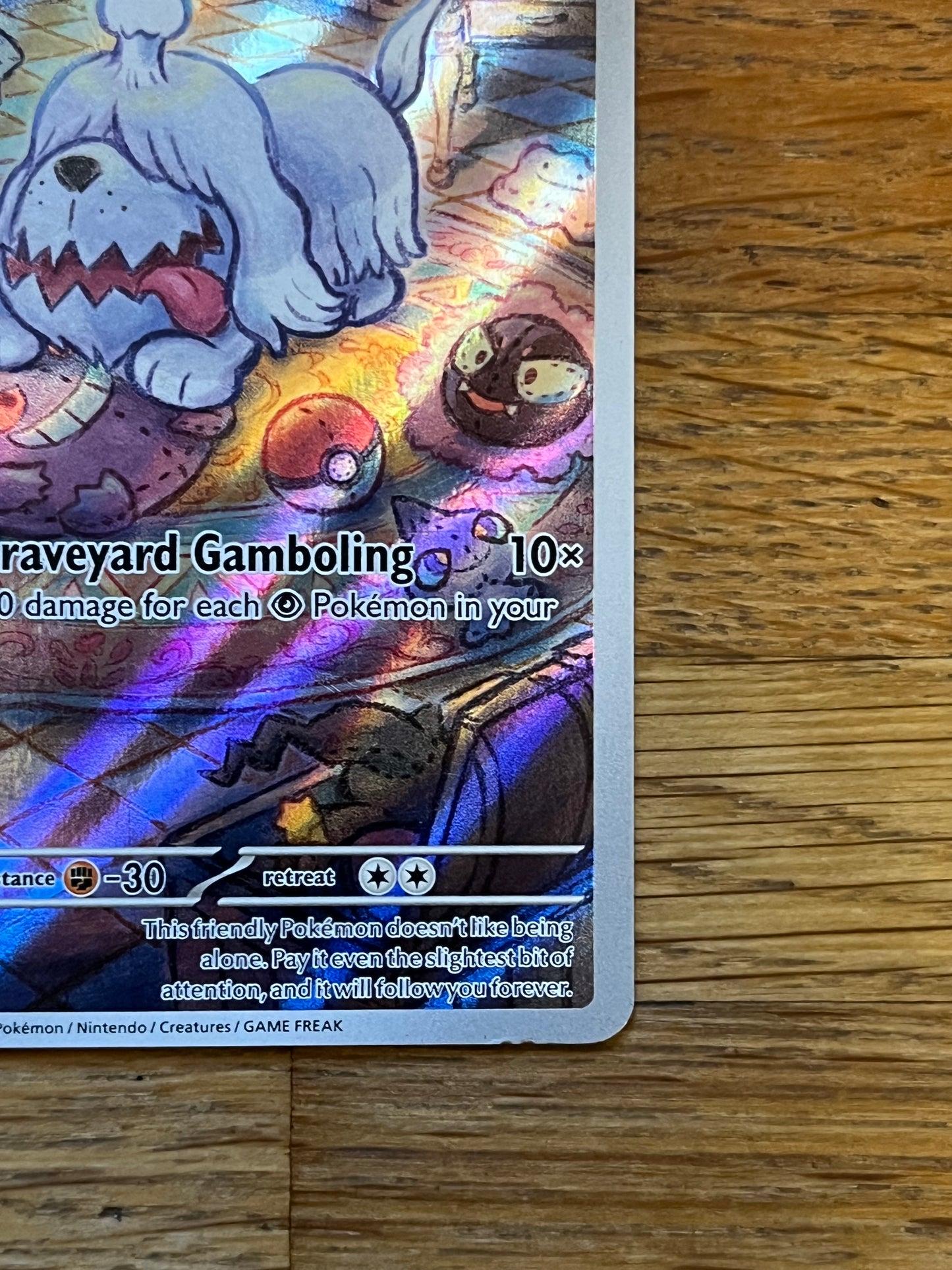 Greavard Illustration Rare 214/198 Scarlet & Violet NM Single Pokémon Card
