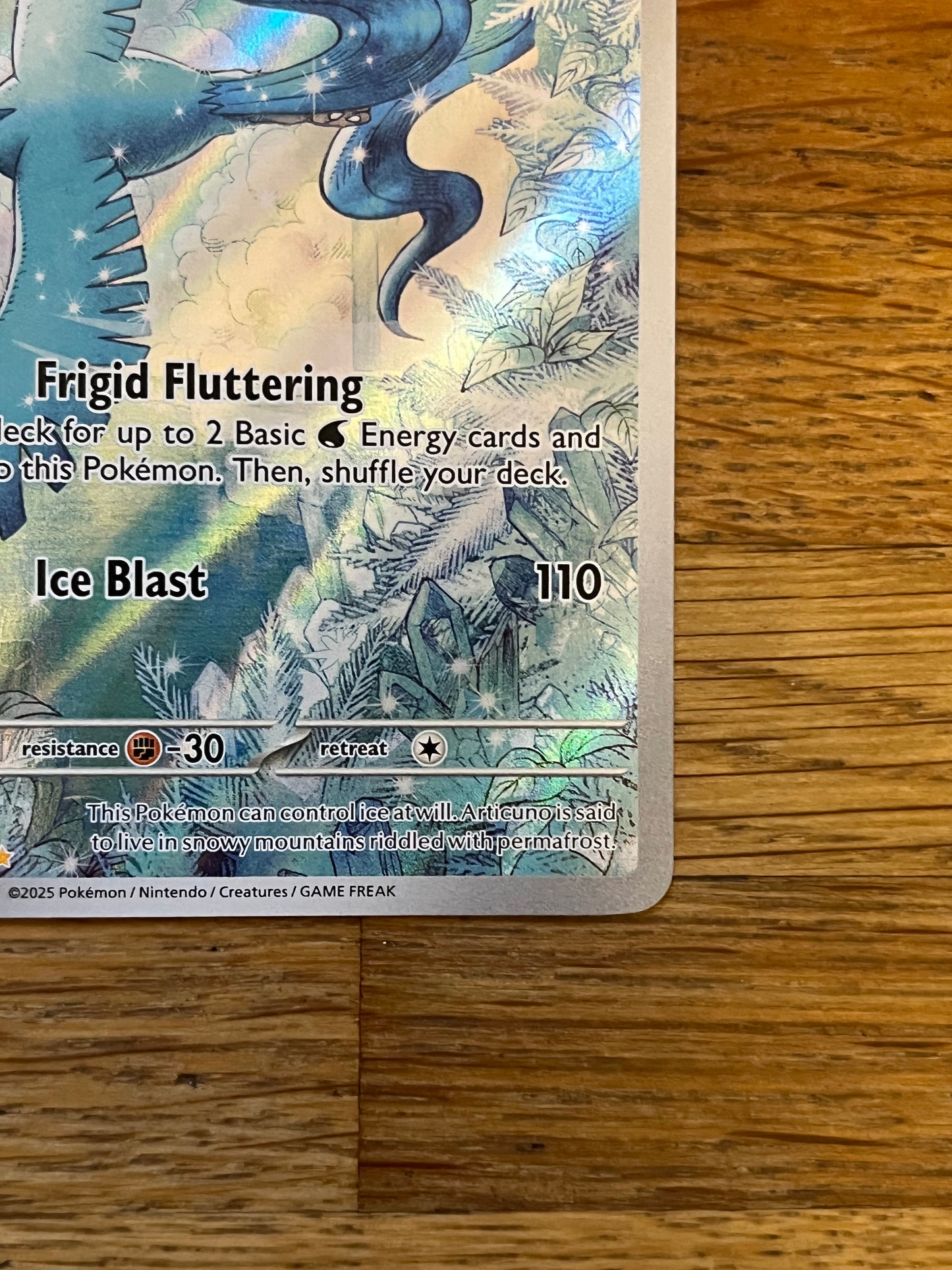 Articuno Illustration Rare 161/159 Journey Together NM Single Pokémon Card