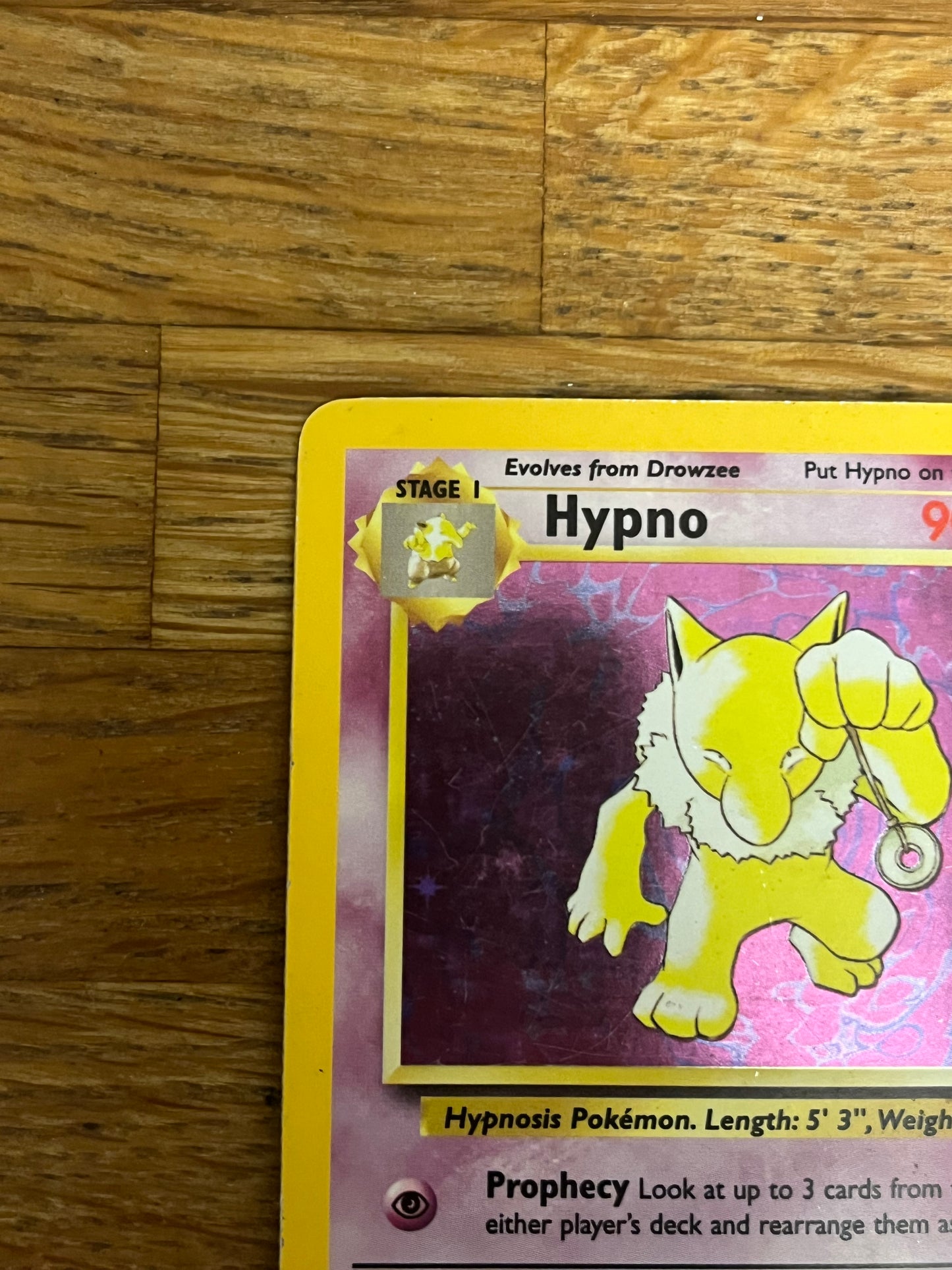 Hypno Holo 8/62 Fossil NM Single Pokémon Card