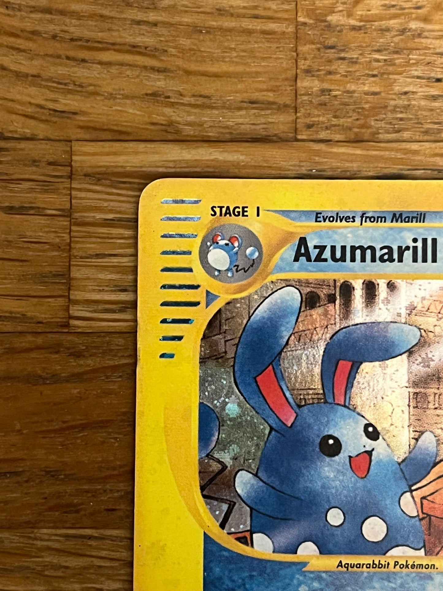 Azumarill Holo H4/H32 Aquapolis NM Single Pokémon Card