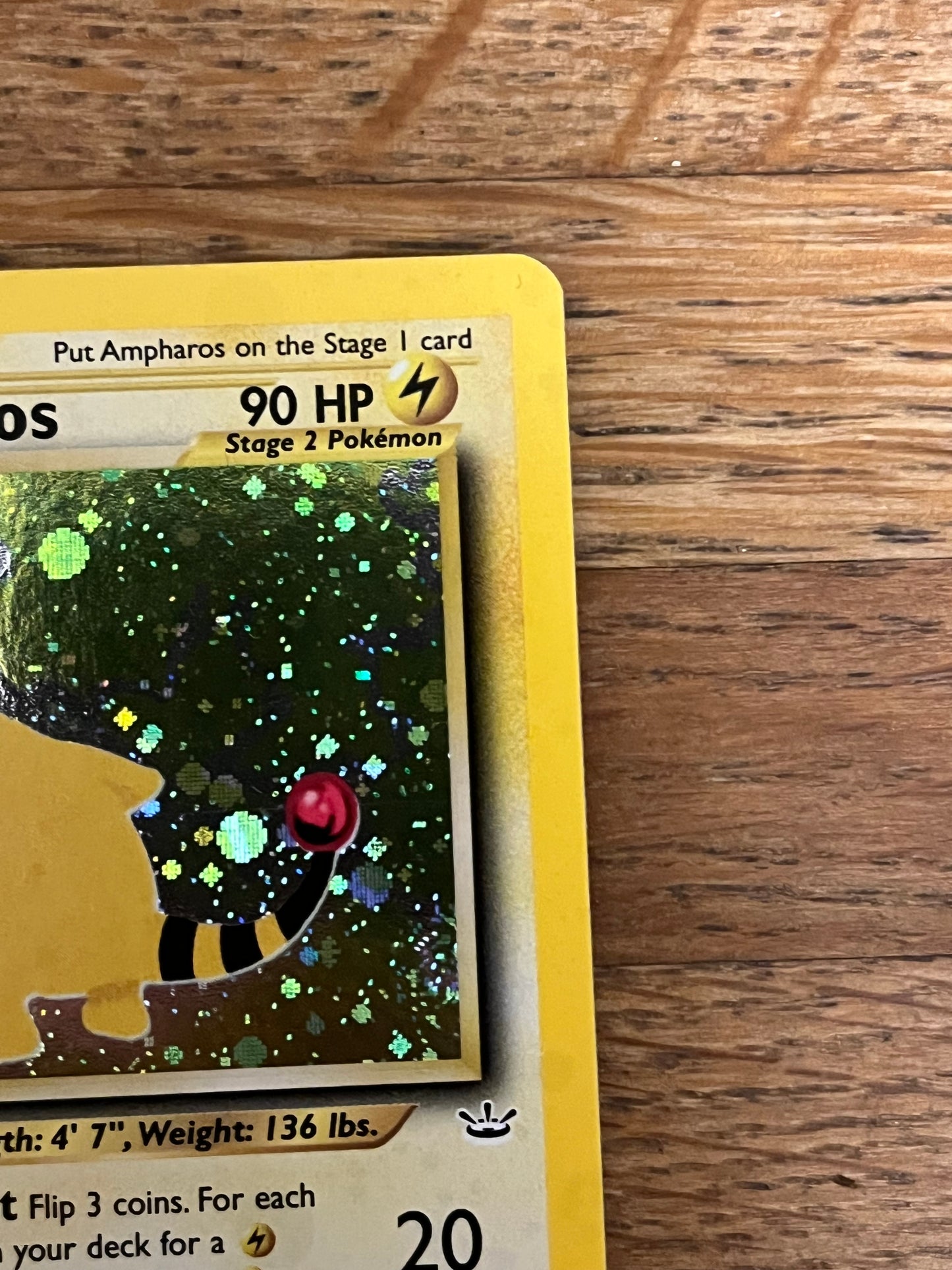 Ampharos Holo 1/64 Neo Revelations NM Single Pokémon Card