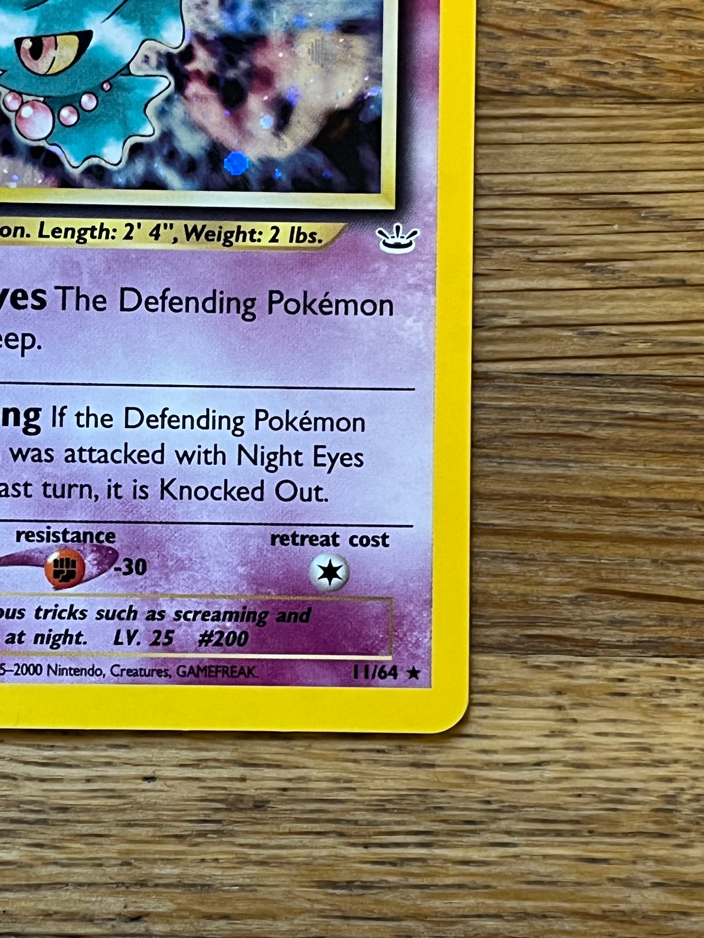 Misdreavus Holo 11/64 Neo Revelations NM Single Pokemon Card