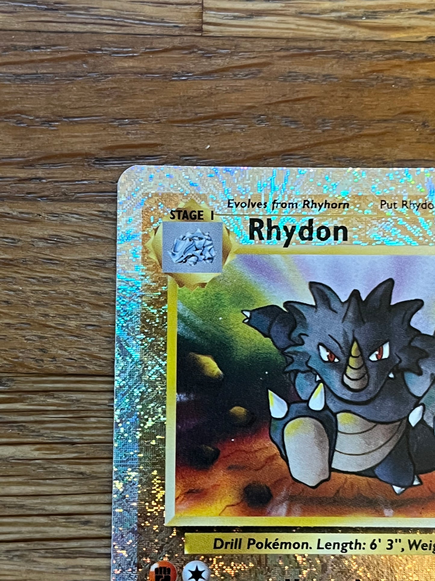 Rhydon Reverse Holo 35/110 Legendary Collection NM Single Pokemon Card