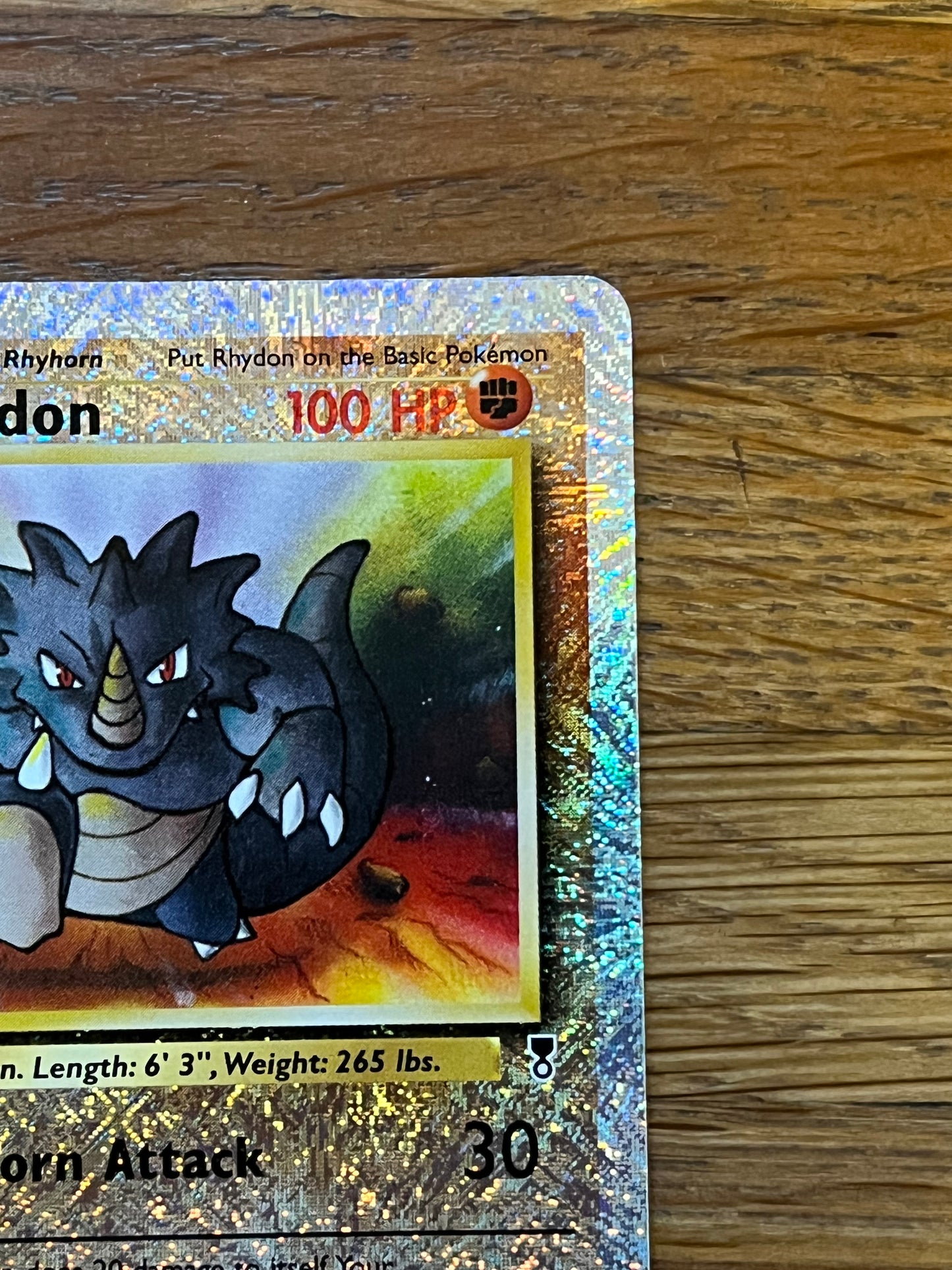 Rhydon Reverse Holo 35/110 Legendary Collection NM Single Pokemon Card