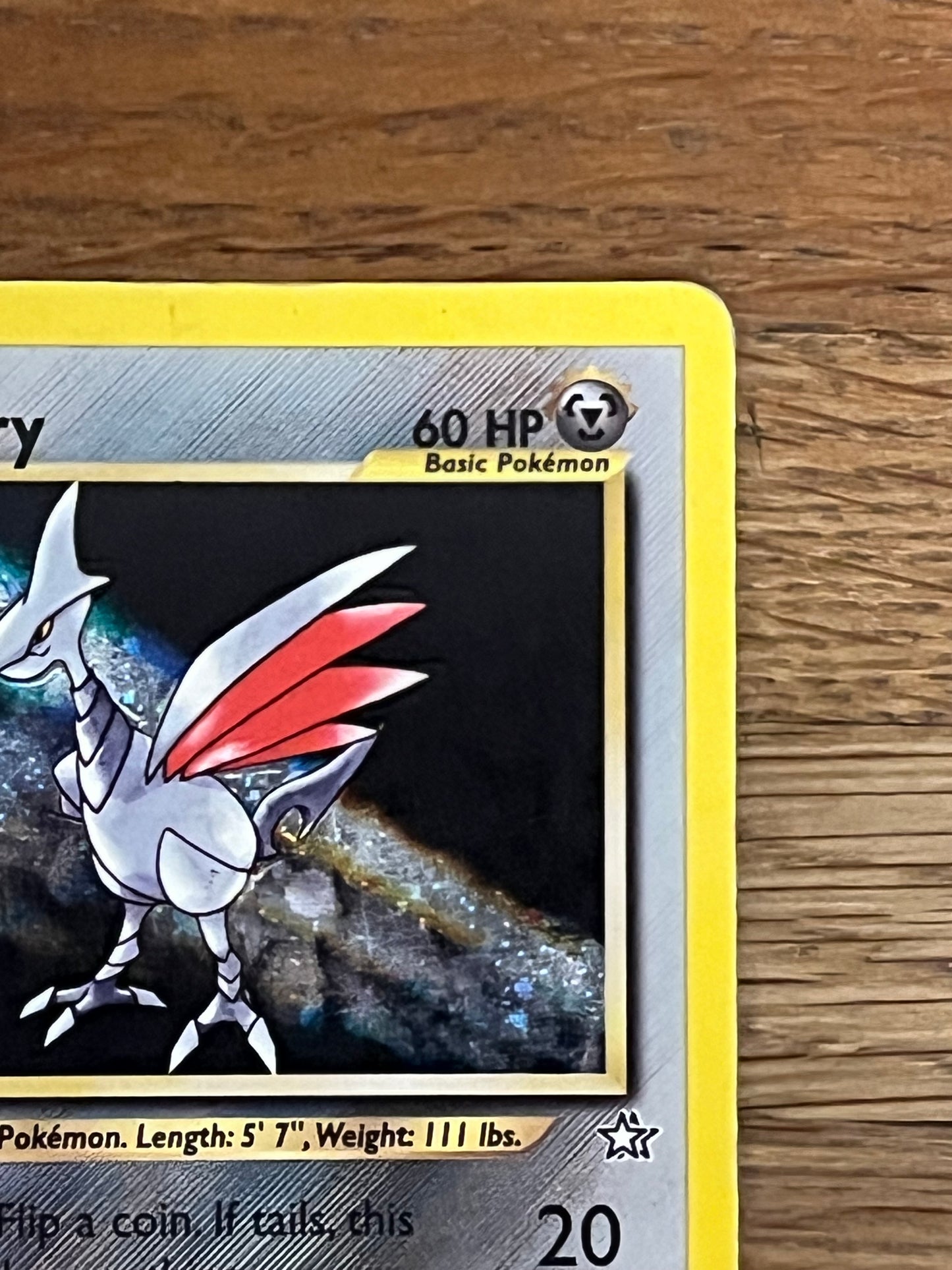 Skarmory Holo SWIRL 13/111 Neo Genesis NM Single Pokemon Card