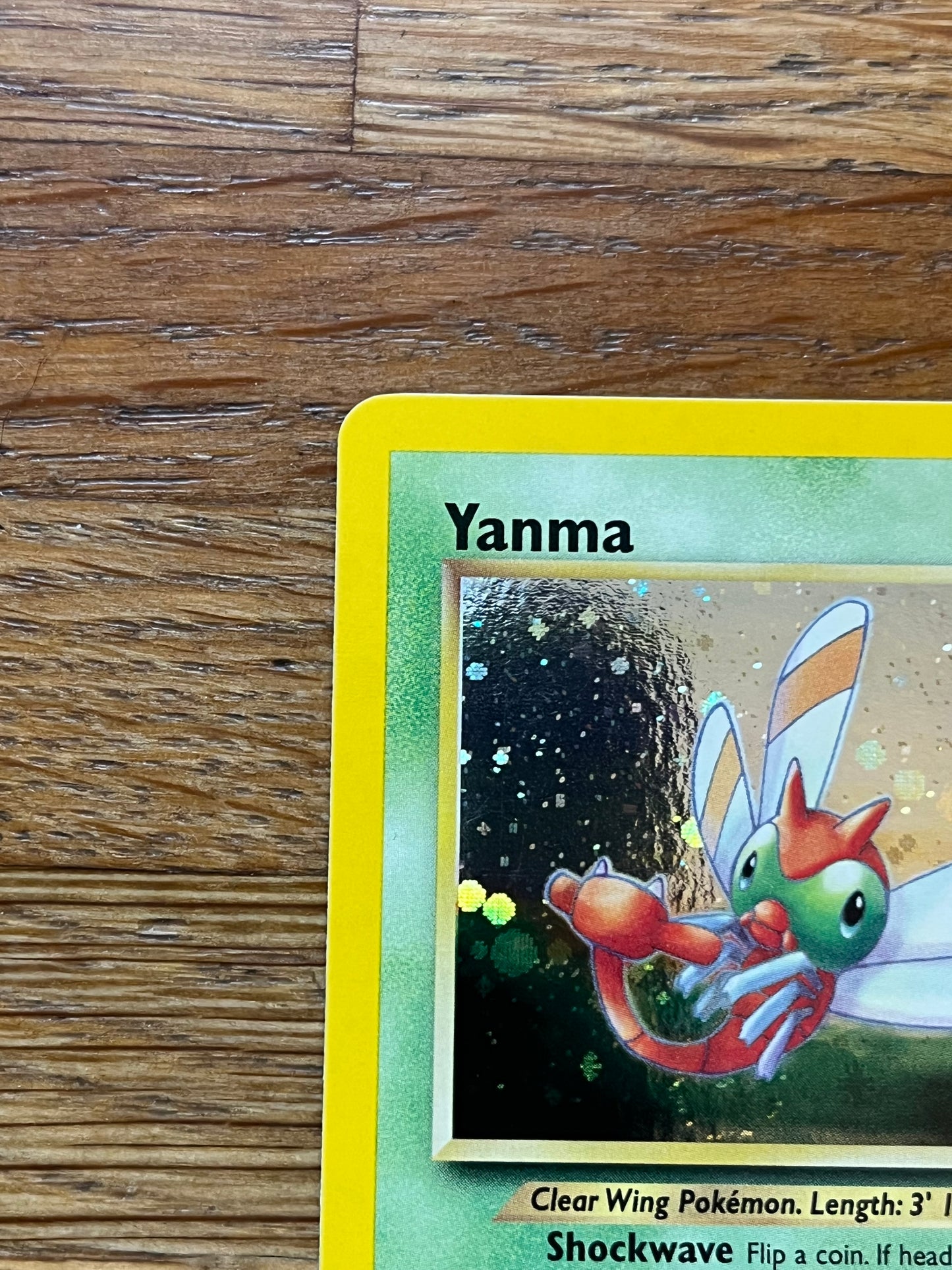 Yanma Holo SWIRL 17/75 Neo Discovery NM Single Pokemon Card