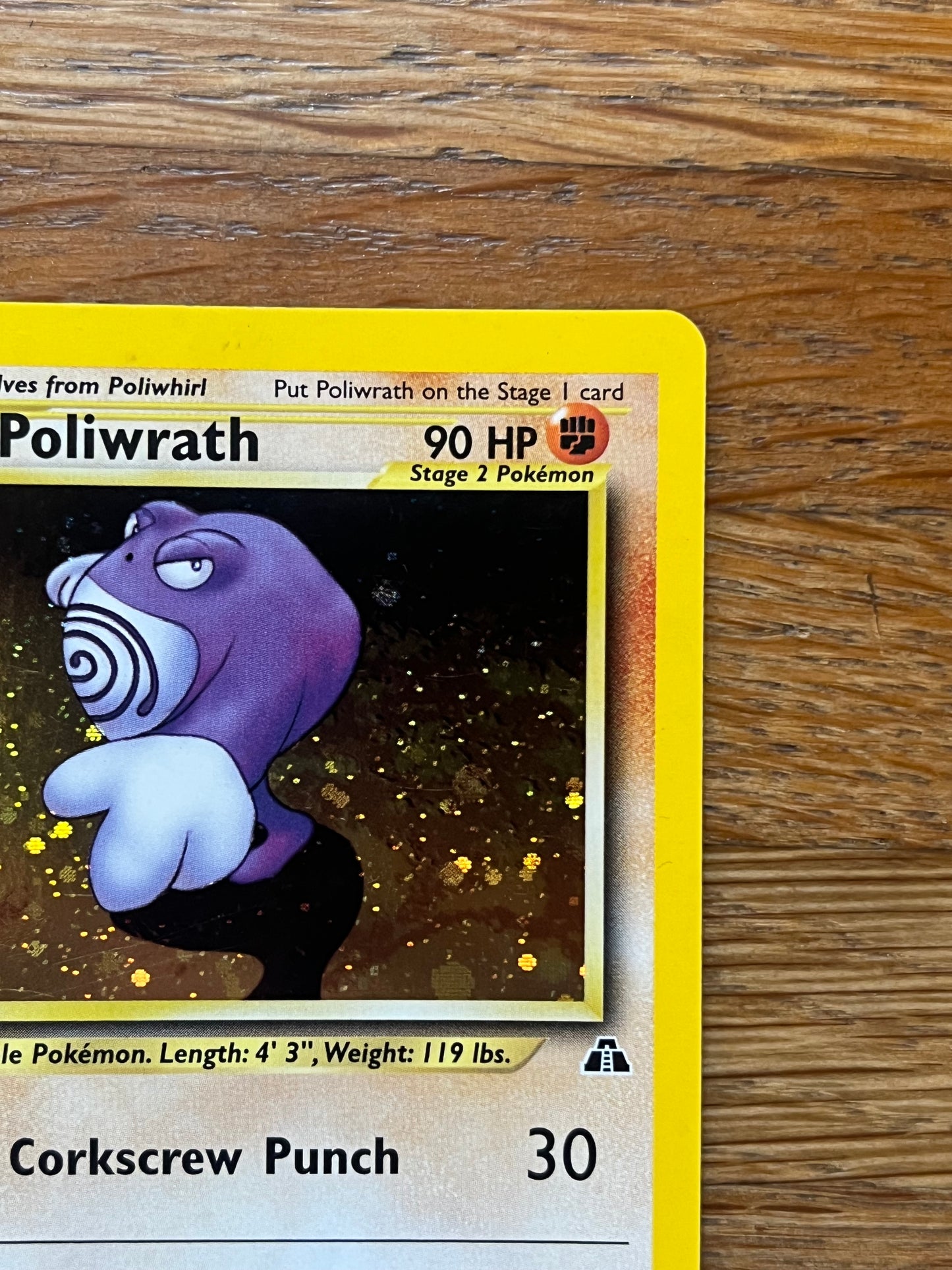 Poliwrath Holo 9/75 Neo Discovery NM Single Pokemon Card