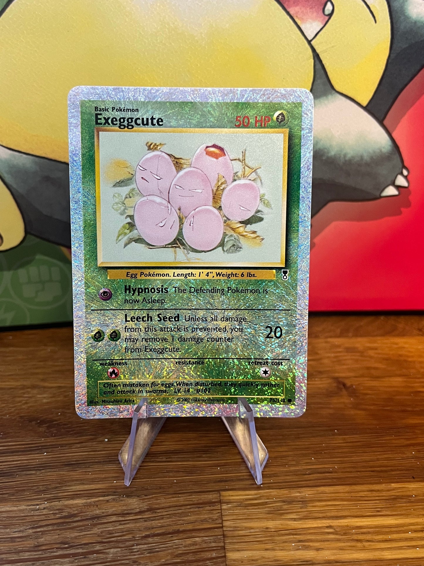 Exeggcute Reverse Holo 75/110 Legendary Collection NM Single Pokemon Card